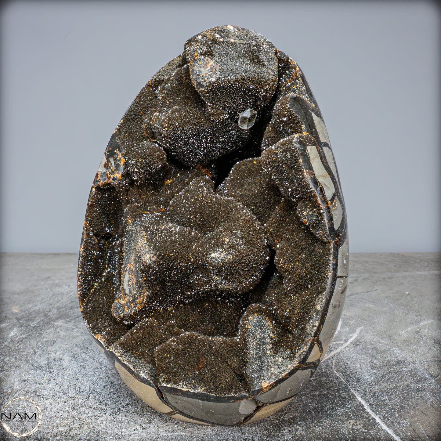 Natürliche Septarien Druse mit Calzit Kristallen, Spitzenqualität - 4528,88g