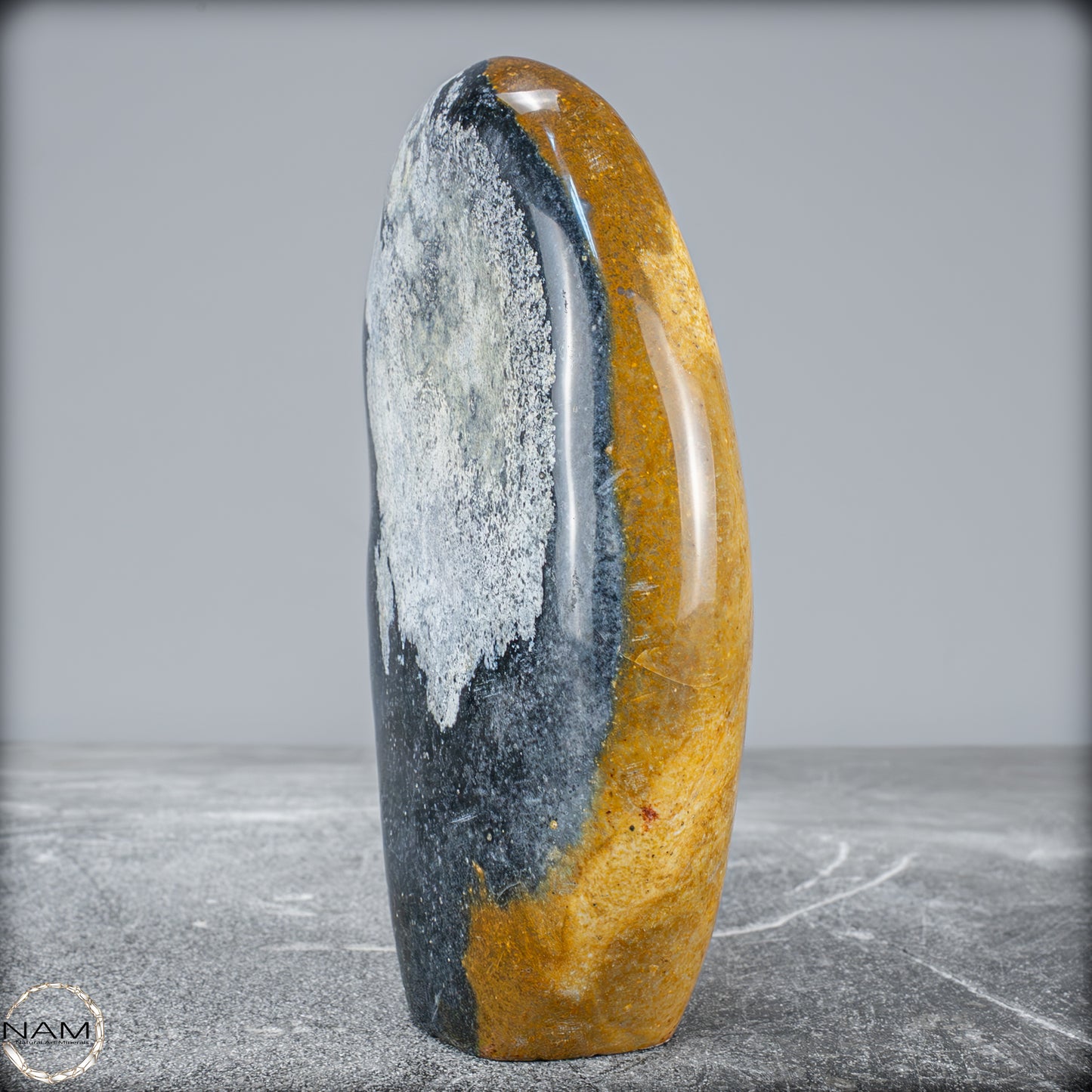 Natürliche Jaspis-Chalcedon Kristall Freiform - 928,74g