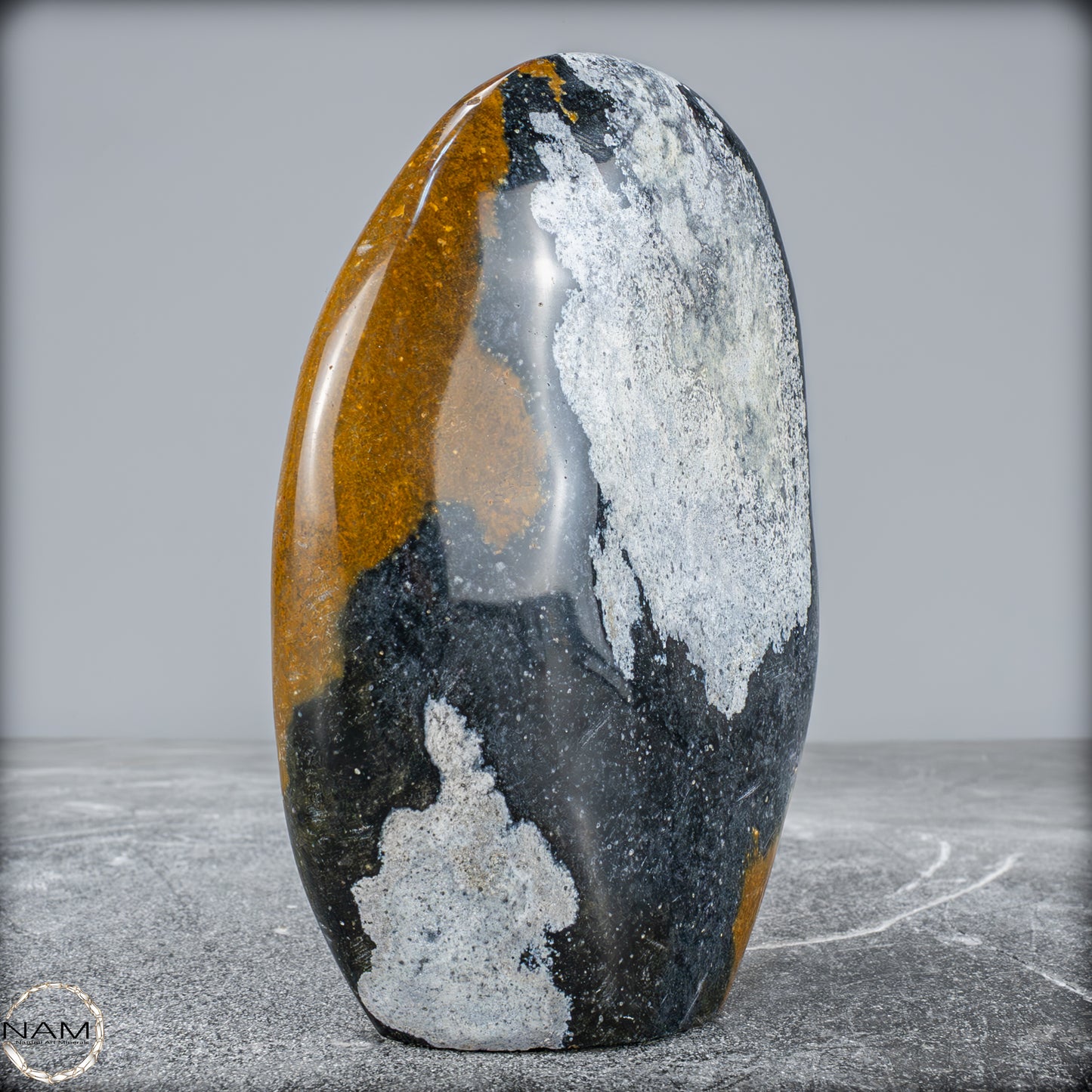 Natürliche Jaspis-Chalcedon Kristall Freiform - 928,74g