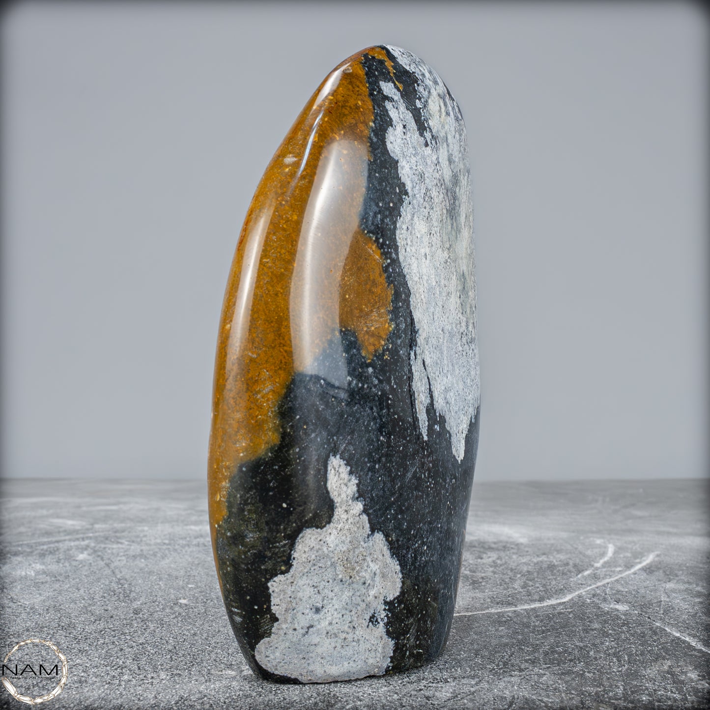 Natürliche Jaspis-Chalcedon Kristall Freiform - 928,74g
