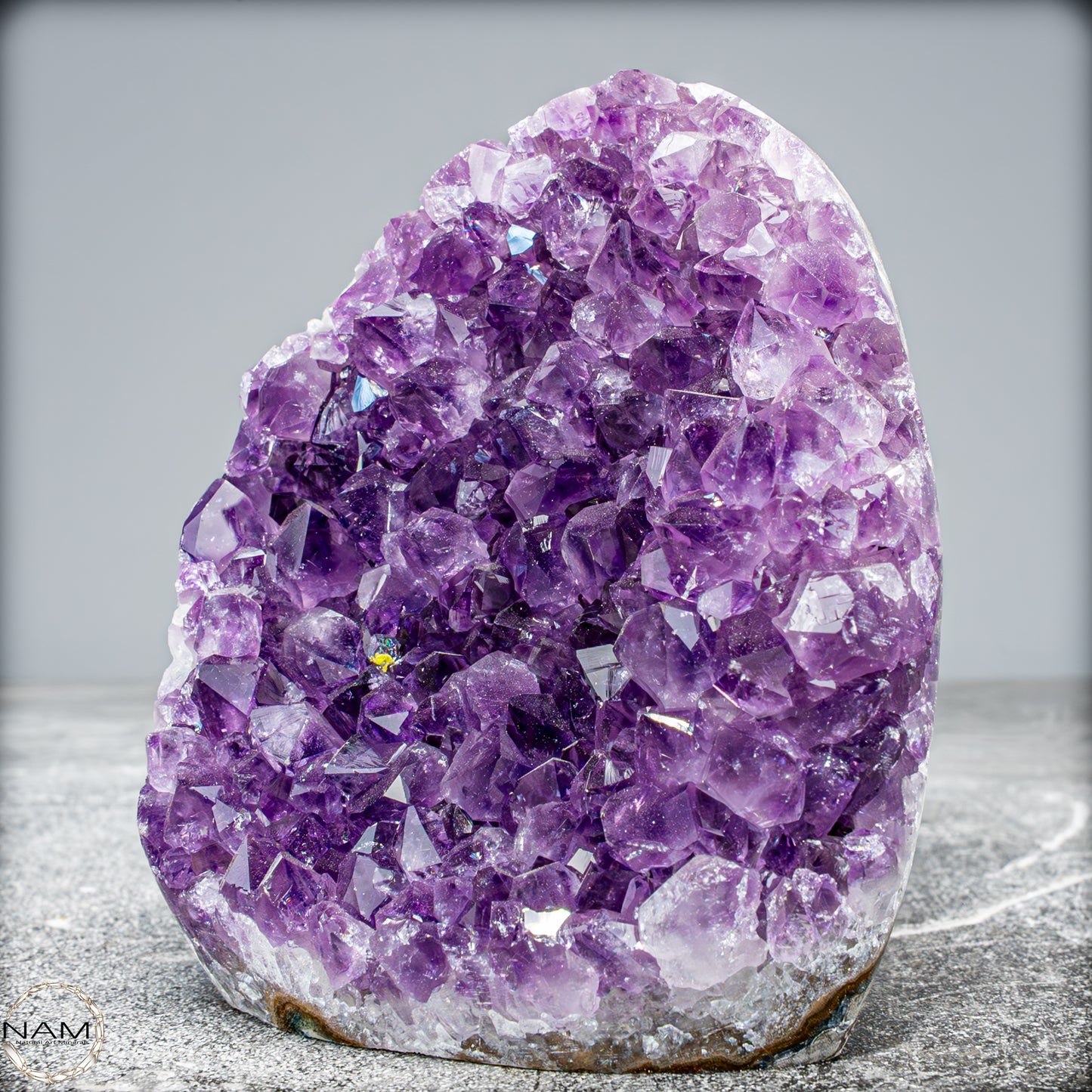 Natürliche Amethyst-Kristall Druse -644,21g