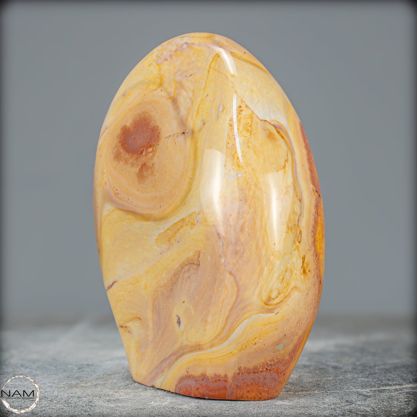 Natürliche Polychrome Jaspis Kristall-Freiform - 793,15g