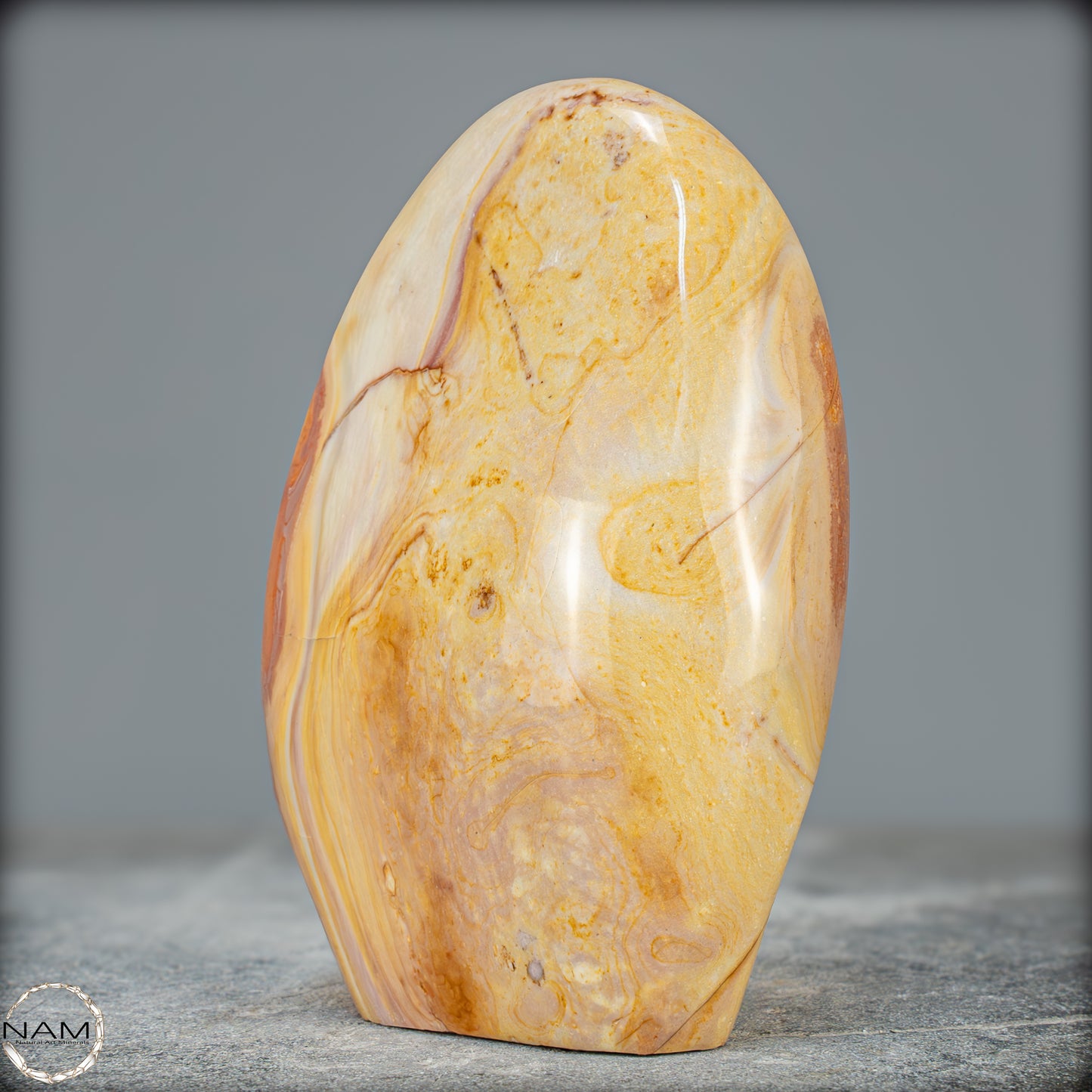 Natürliche Polychrome Jaspis Kristall-Freiform - 793,15g