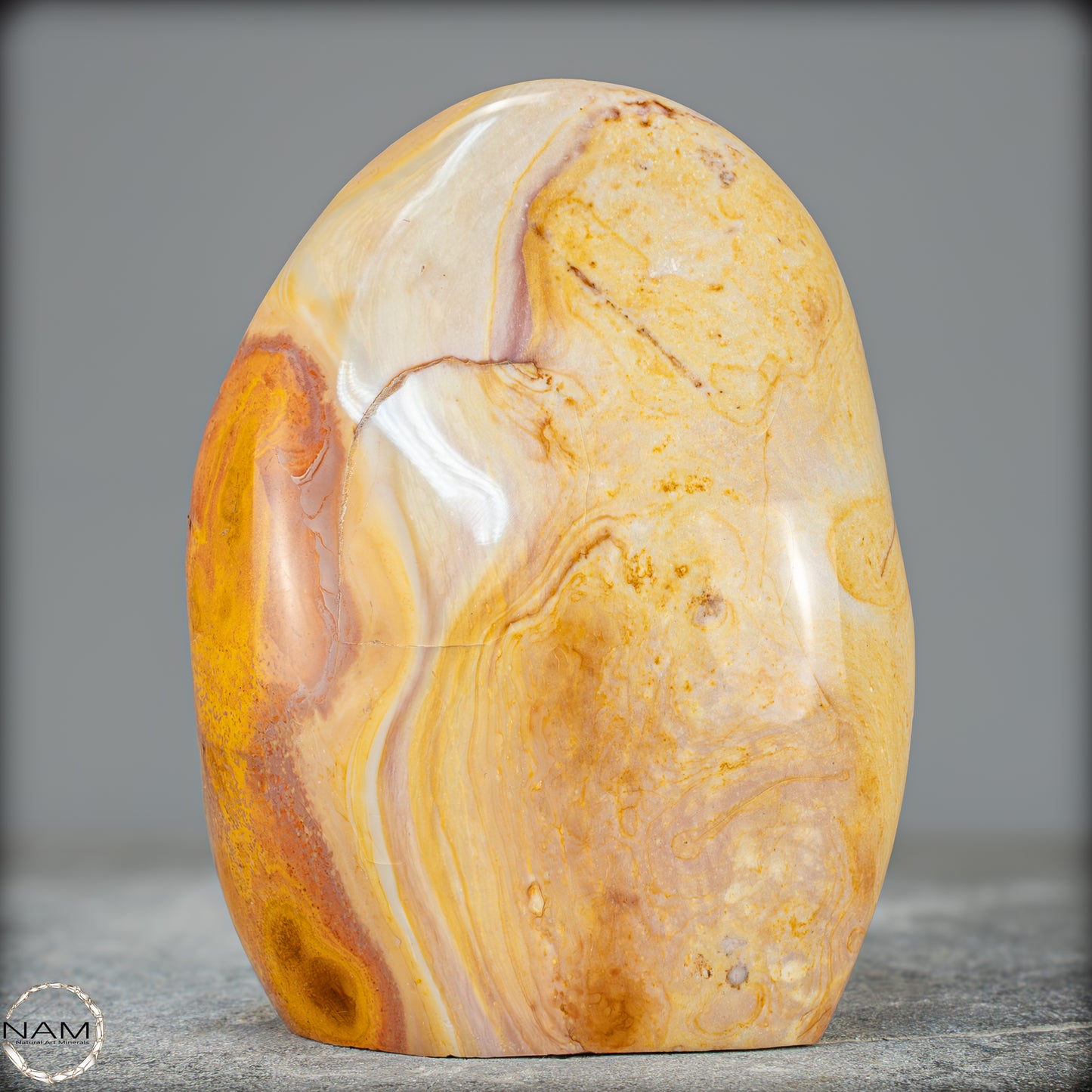 Natürliche Polychrome Jaspis Kristall-Freiform - 793,15g
