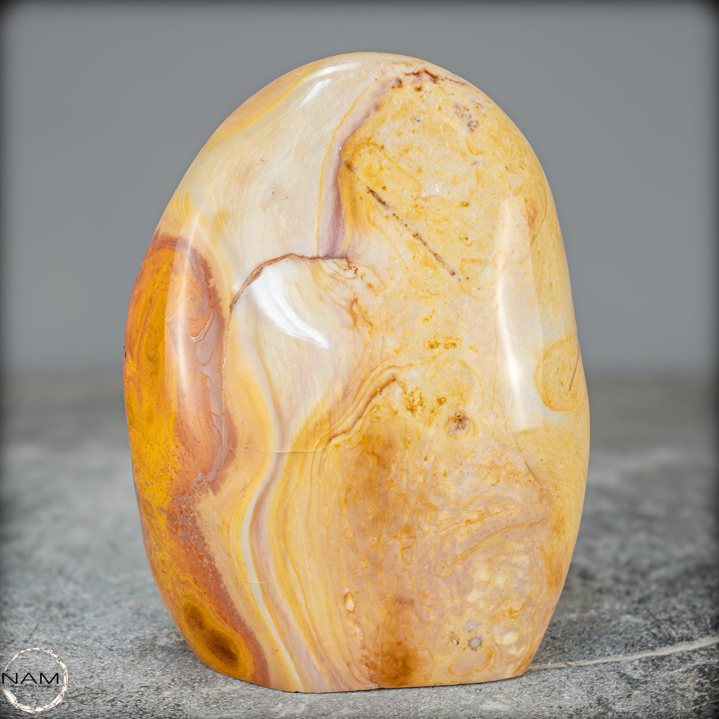 Natürliche Polychrome Jaspis Kristall-Freiform - 793,15g