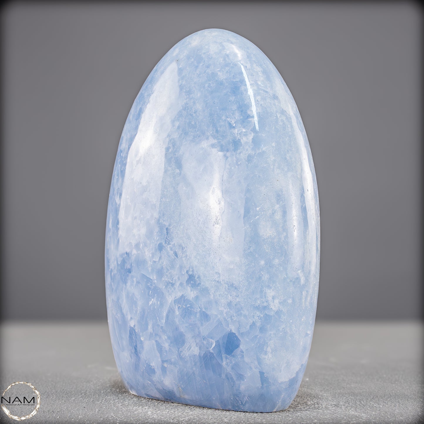 Natürliche Blaue Calcit-Kristall Freiform - 948,08g