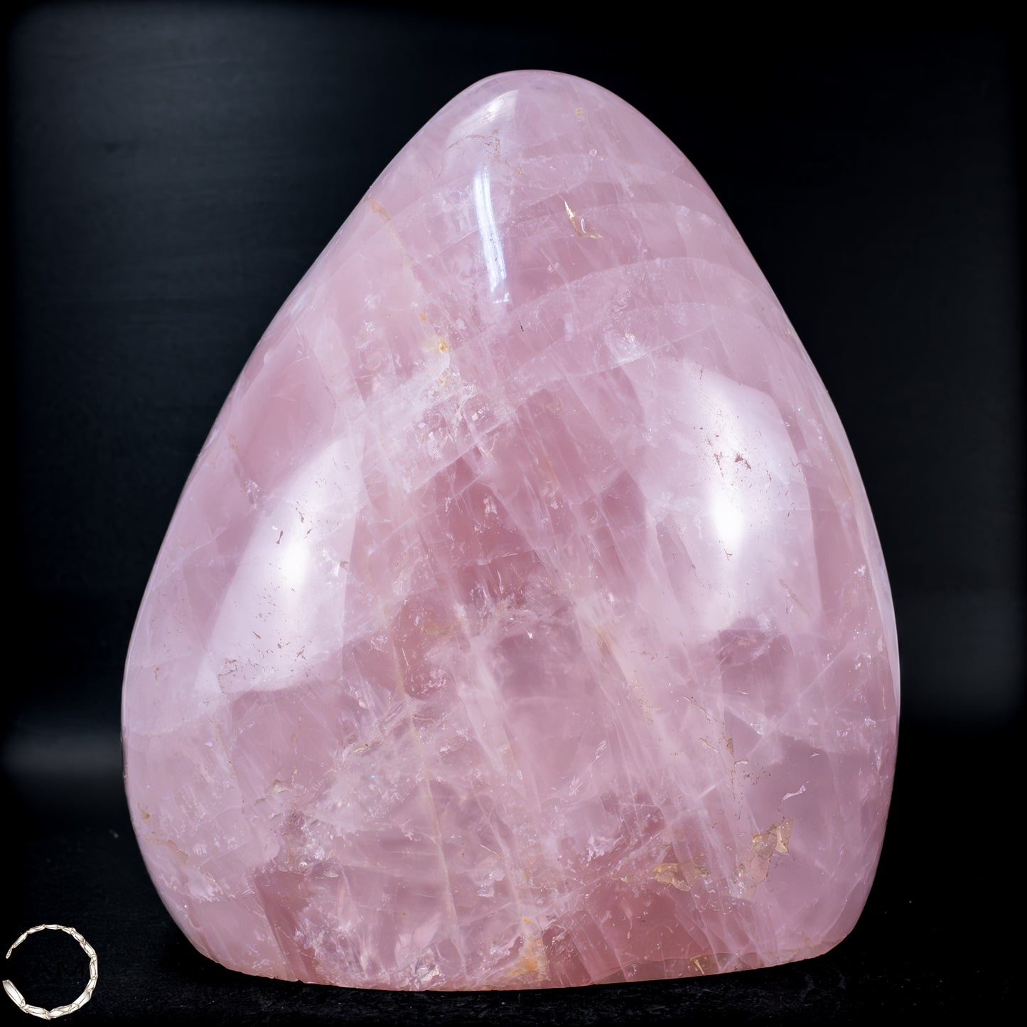 Natürliche Rosenquarz-Kristall Freiform aus Brasilien - 2085,66g