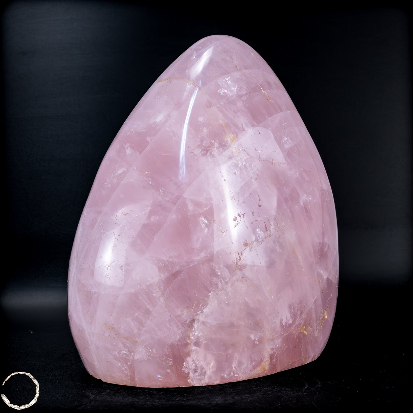Natürliche Rosenquarz-Kristall Freiform aus Brasilien - 2085,66g
