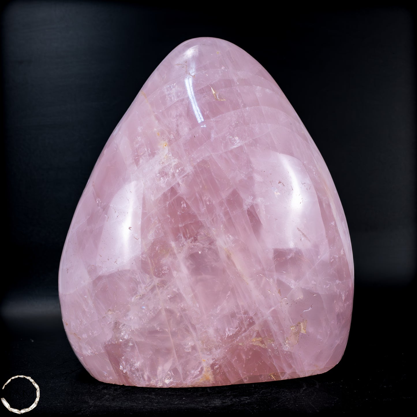 Natürliche Rosenquarz-Kristall Freiform aus Brasilien - 2085,66g