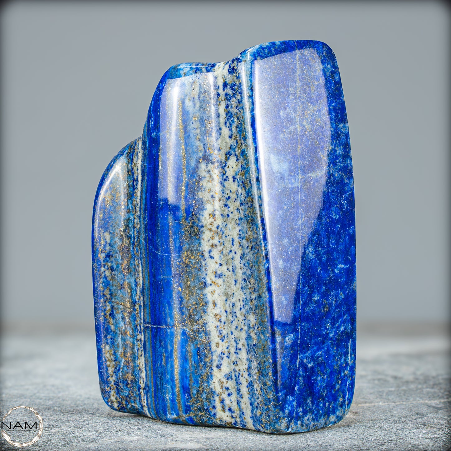 Natürliche Lapislazuli Kristall-Freiform - 429,75g