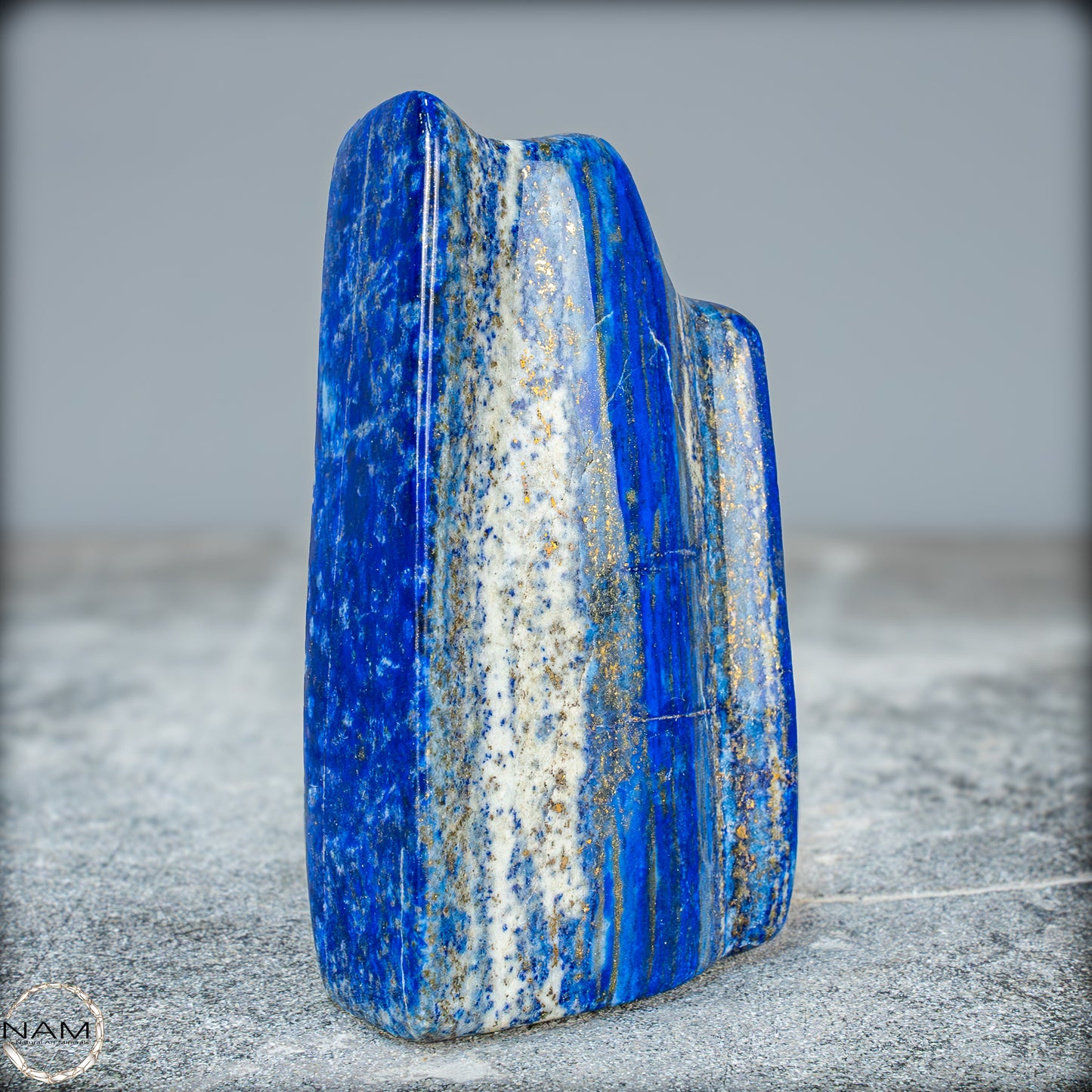 Natürliche Lapislazuli Kristall-Freiform - 429,75g