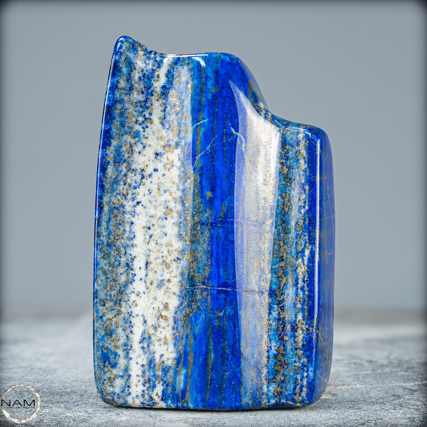 Natürliche Lapislazuli Kristall-Freiform - 429,75g