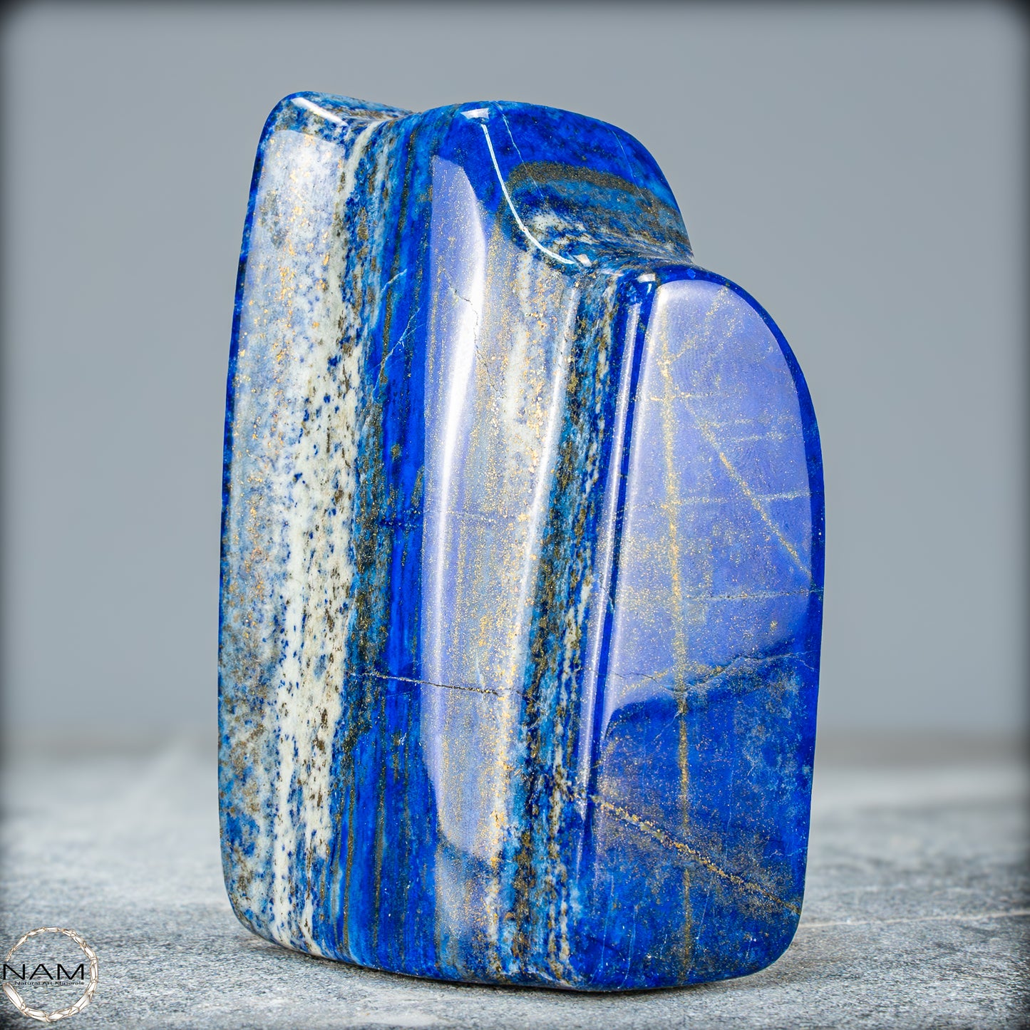 Natürliche Lapislazuli Kristall-Freiform - 429,75g