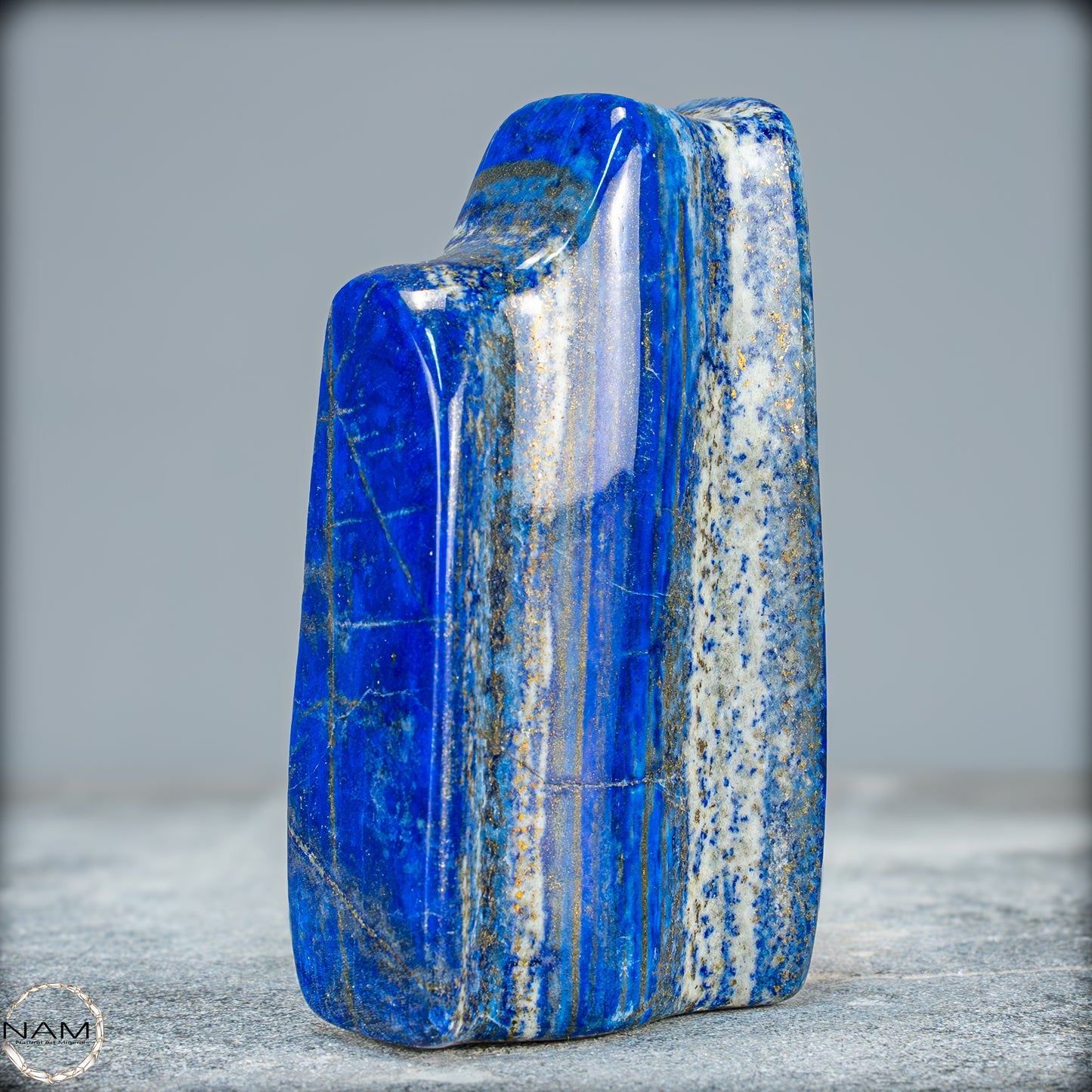 Natürliche Lapislazuli Kristall-Freiform - 429,75g