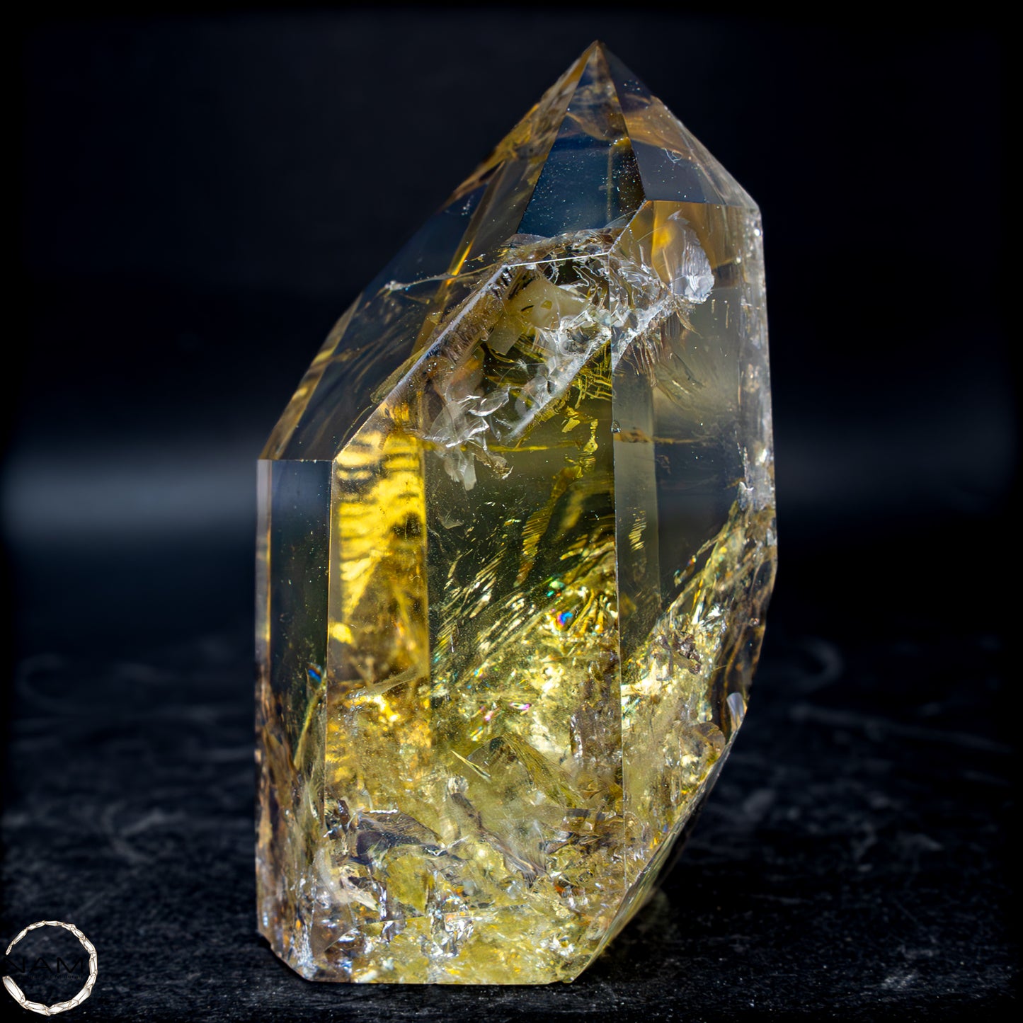 Top Qualität Transparenter Citrin Kristall - Brasilien -163,16g