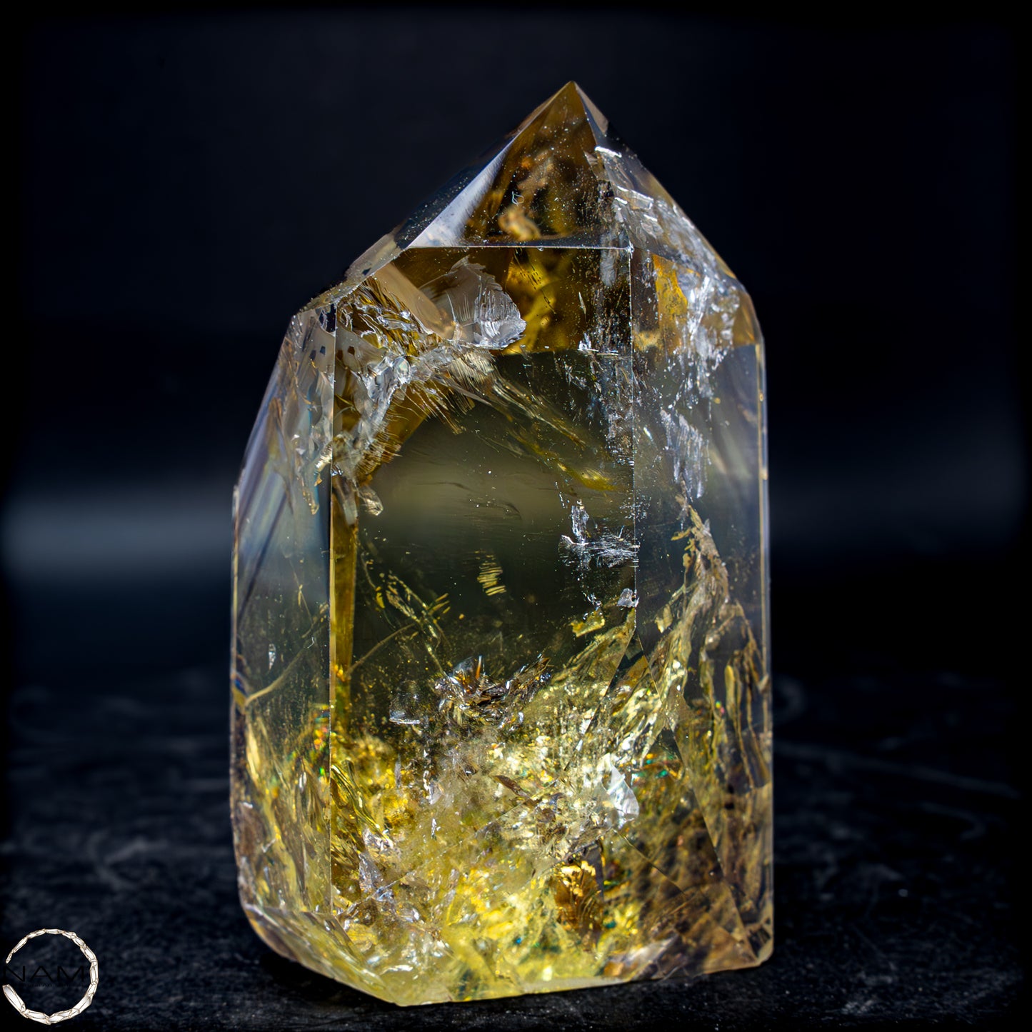 Top Qualität Transparenter Citrin Kristall - Brasilien -163,16g
