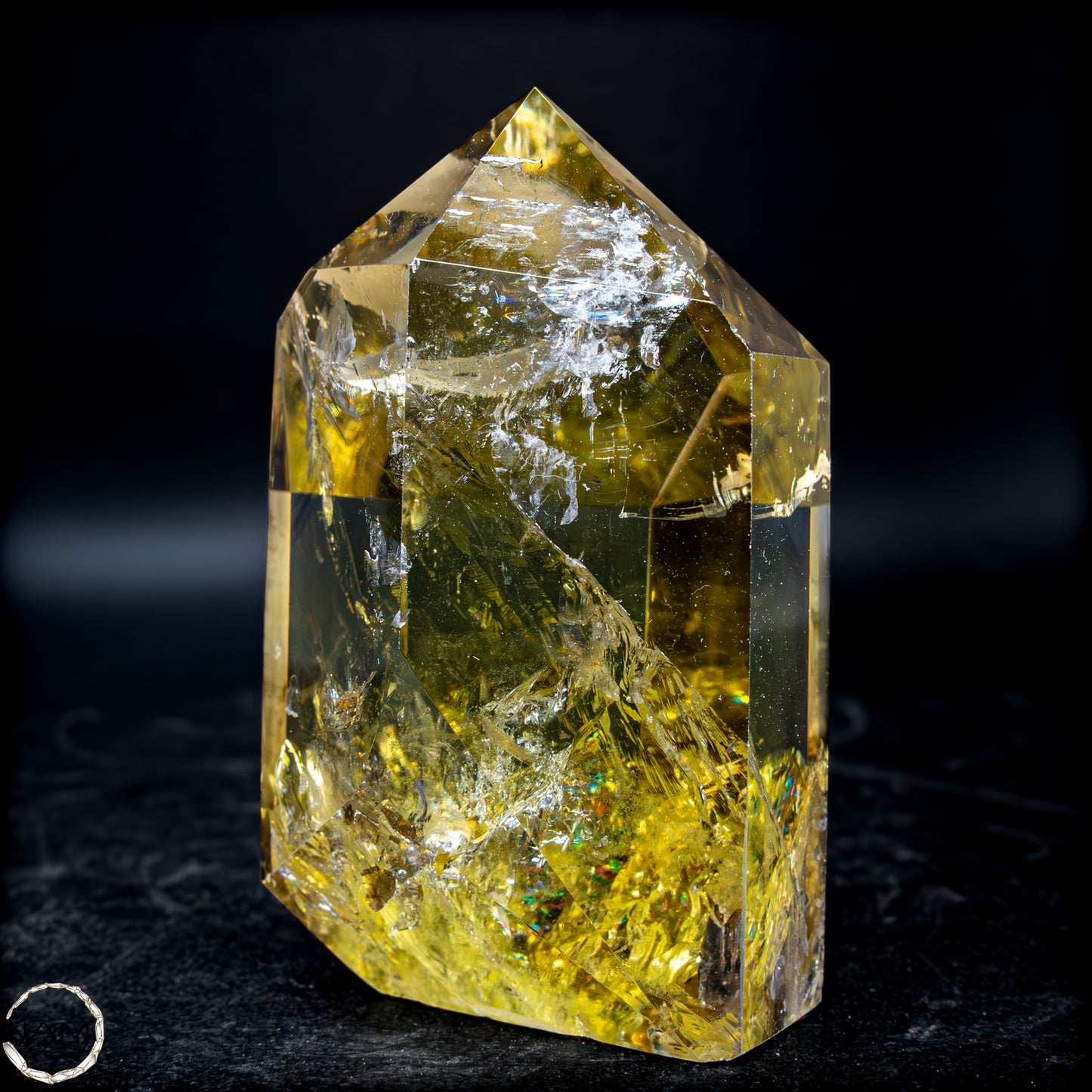 Top Qualität Transparenter Citrin Kristall - Brasilien -163,16g