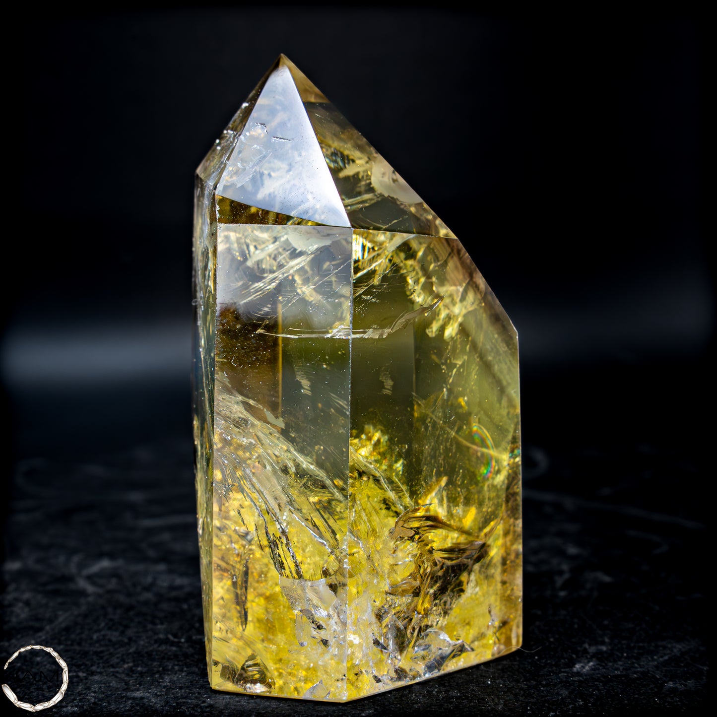 Top Qualität Transparenter Citrin Kristall - Brasilien -163,16g