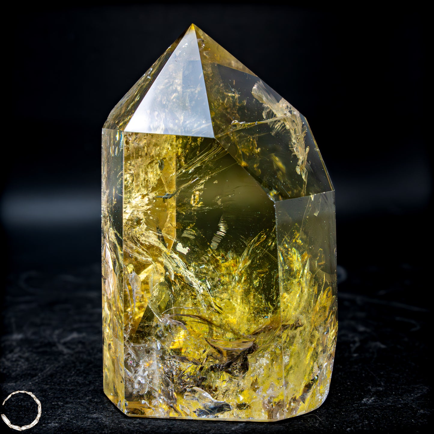 Top Qualität Transparenter Citrin Kristall - Brasilien -163,16g