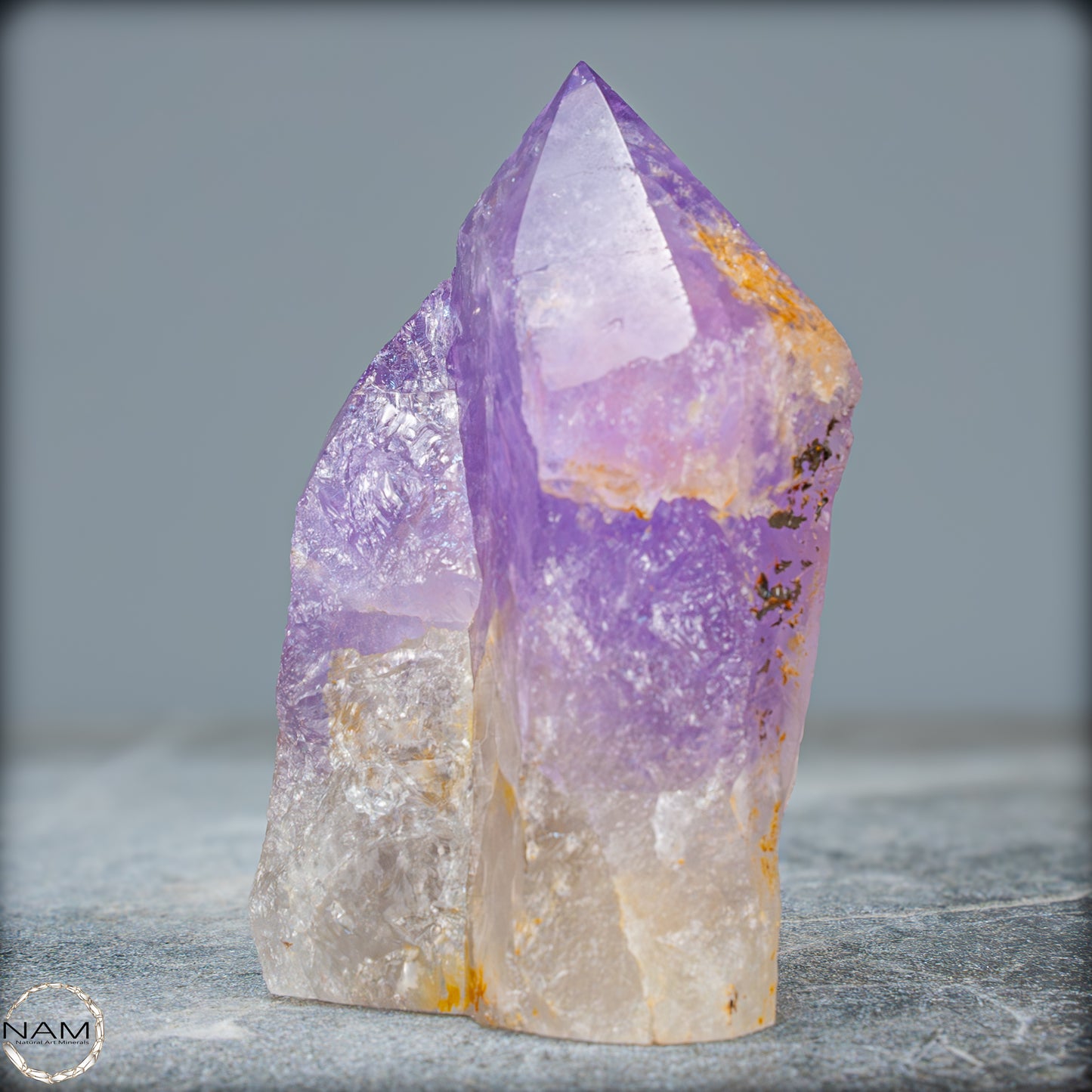 Natürliche, Sehr Seltene Amethyst-Kristall Spitze, Brasilien - 297,75g