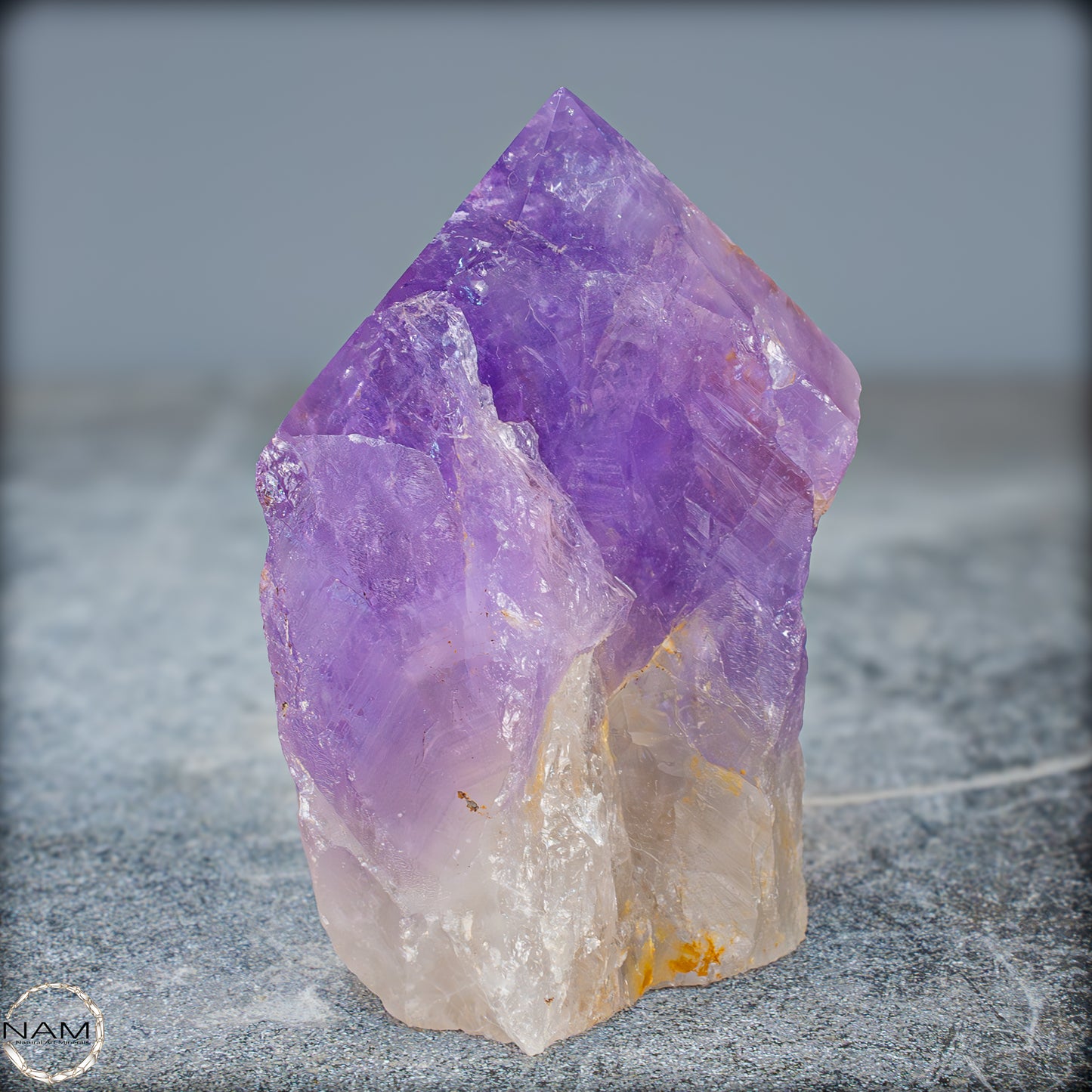 Natürliche, Sehr Seltene Amethyst-Kristall Spitze, Brasilien - 297,75g