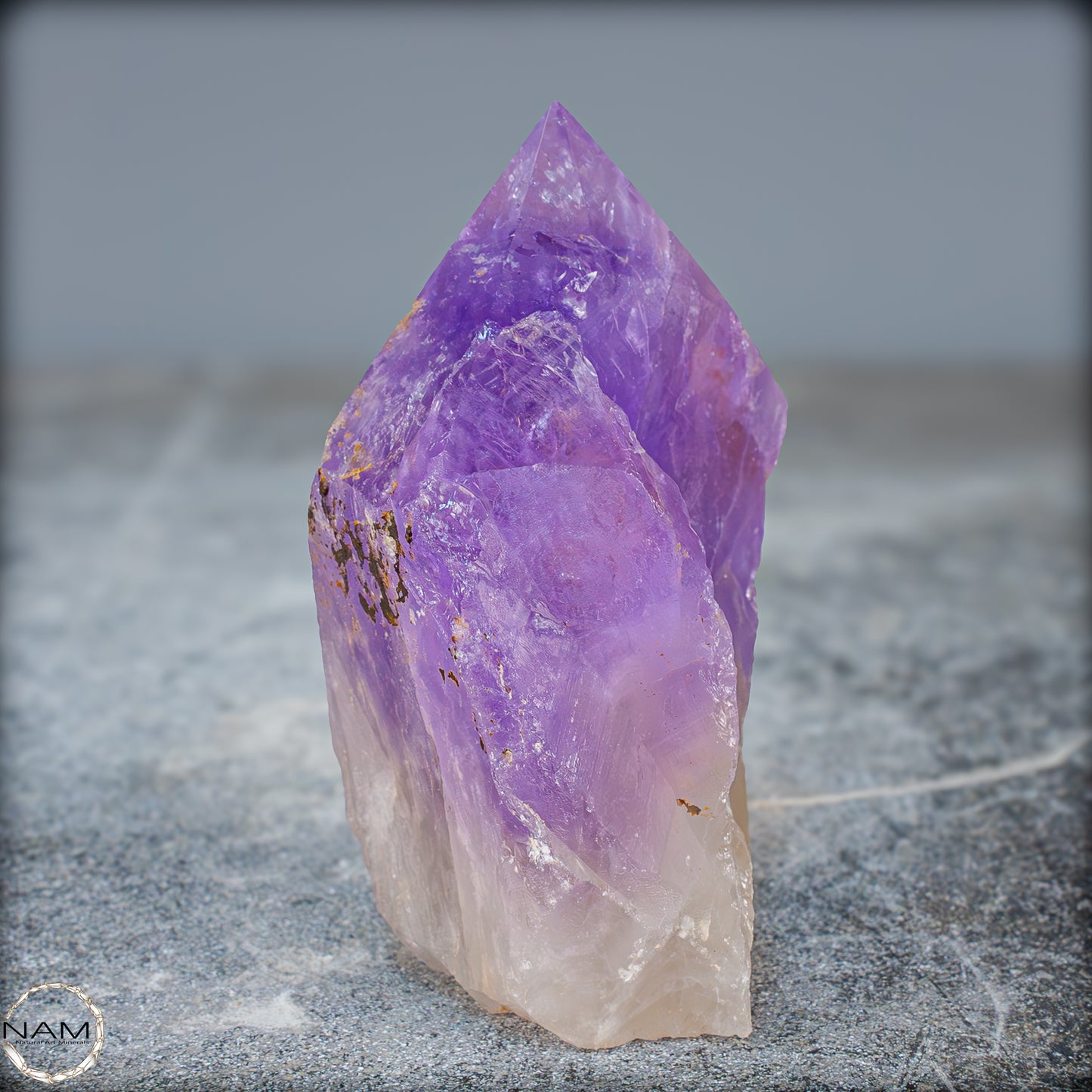Natürliche, Sehr Seltene Amethyst-Kristall Spitze, Brasilien - 297,75g