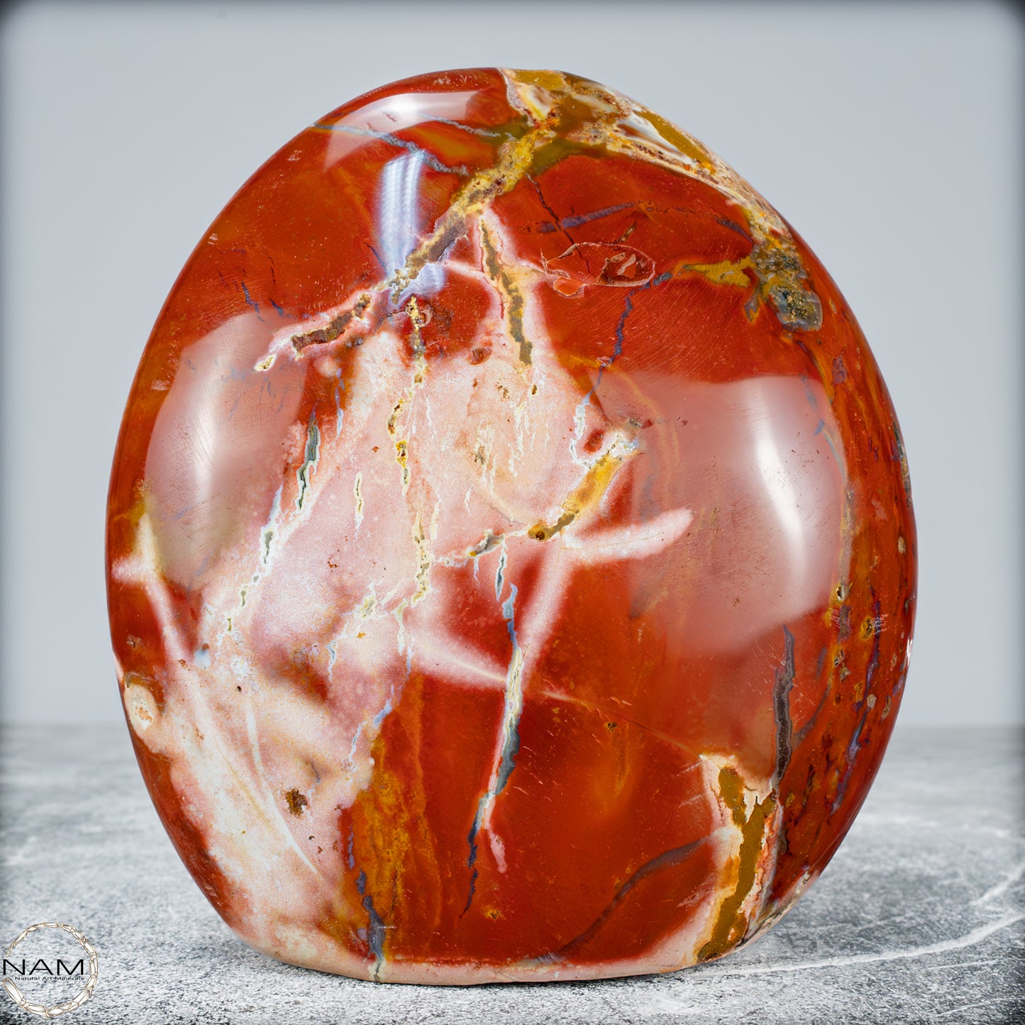 Natürliche rote Jaspis-Freiform -1315,15g