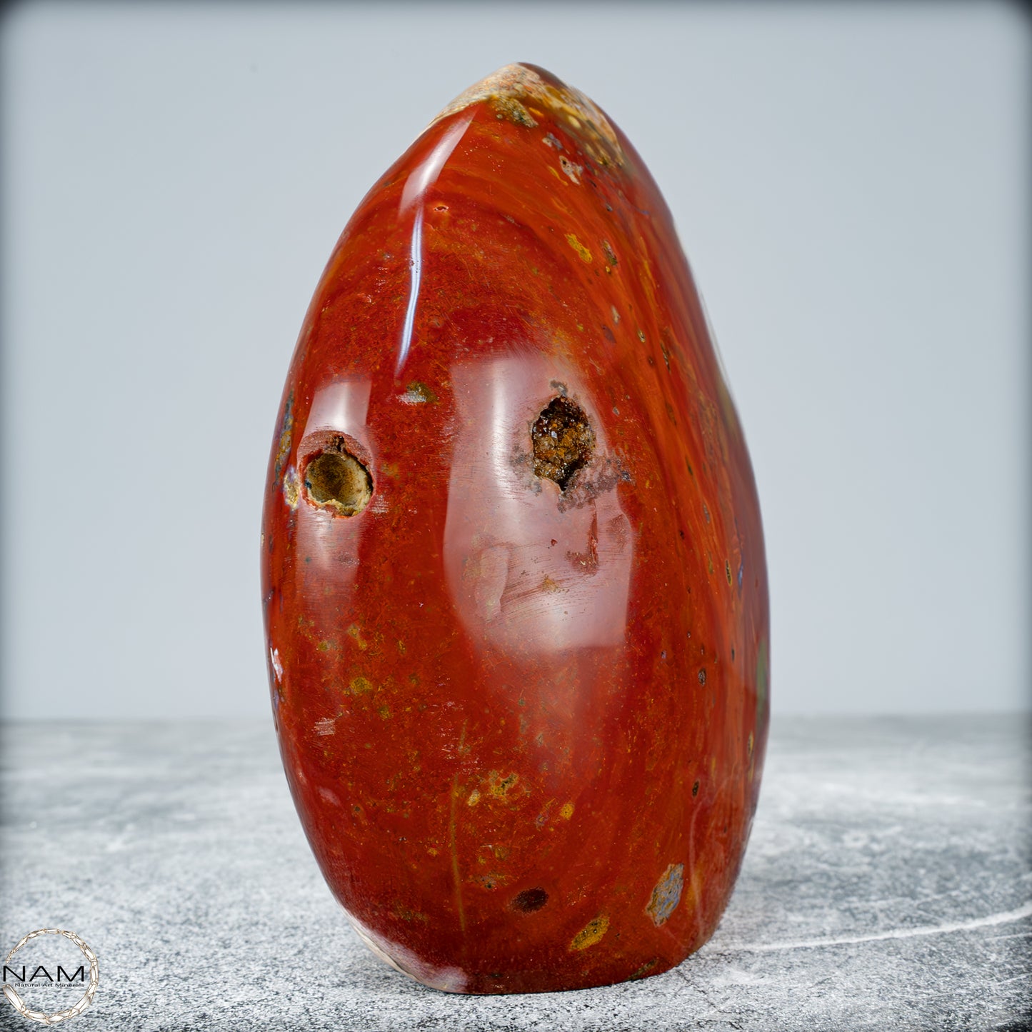 Natürliche rote Jaspis-Freiform -1315,15g