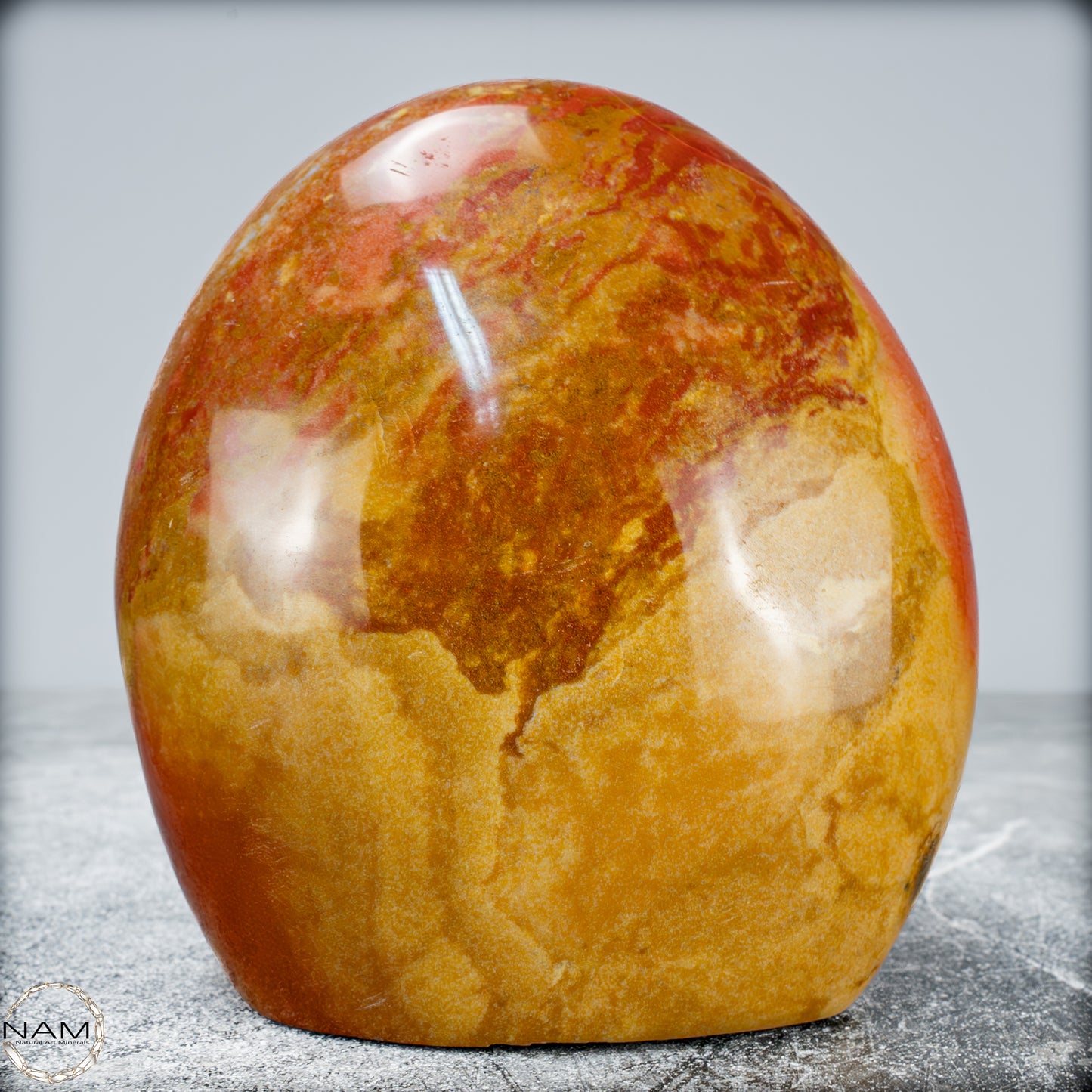Natürliche Polychrome Jaspis Kristall-Freiform - 1166,66g