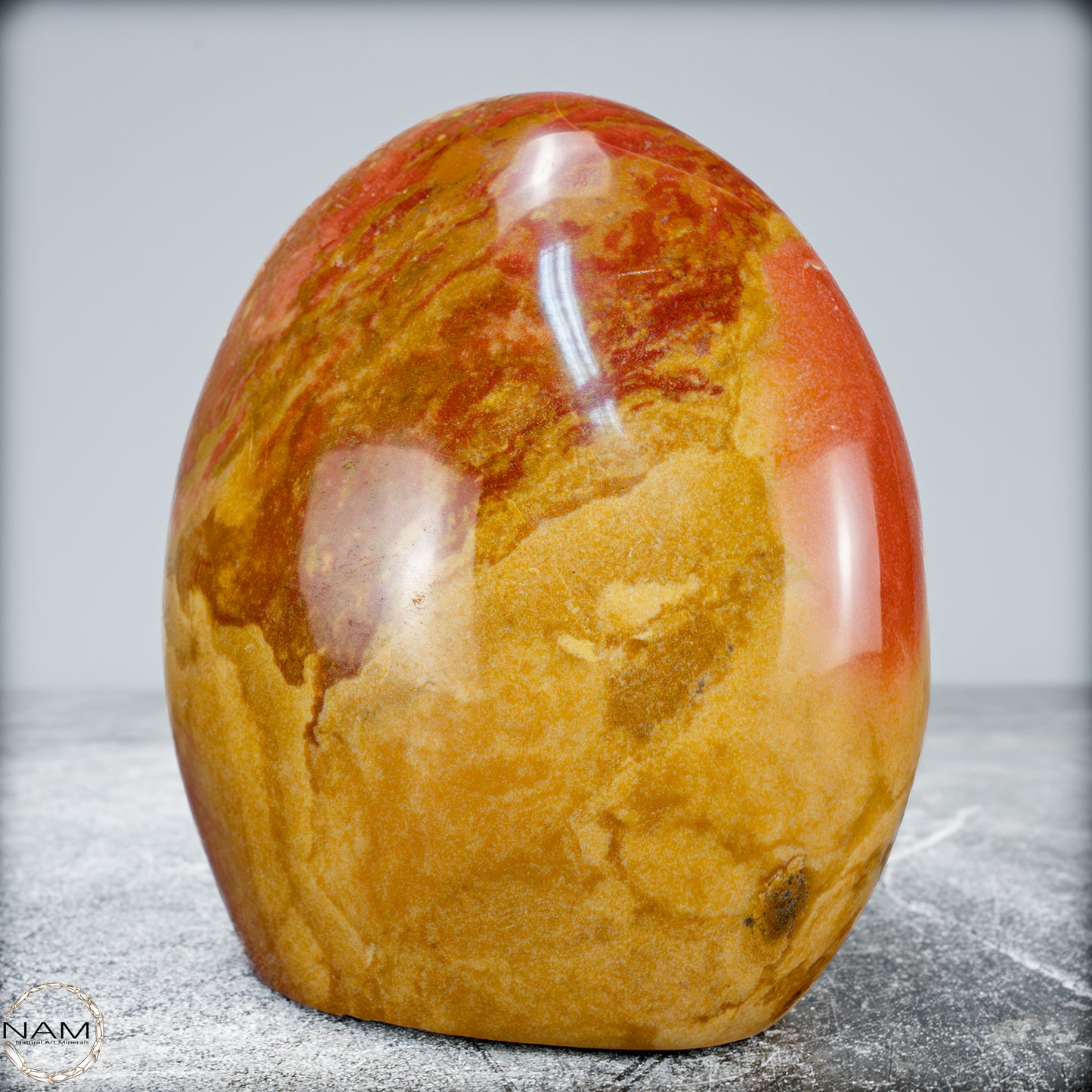 Natürliche Polychrome Jaspis Kristall-Freiform - 1166,66g