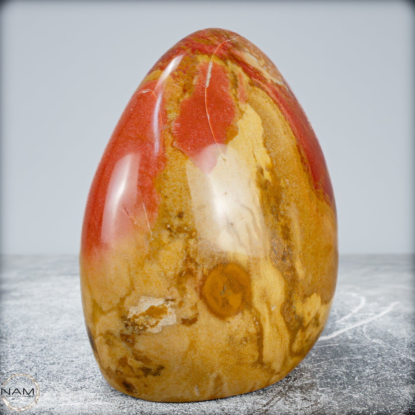 Natürliche Polychrome Jaspis Kristall-Freiform - 1166,66g