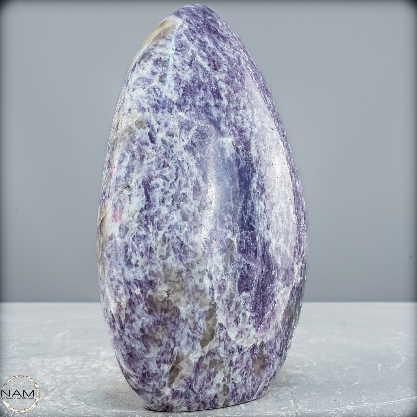 Natürlicher Einhornstein - Lepidolit Kristall-Freiform - 1281,18 g