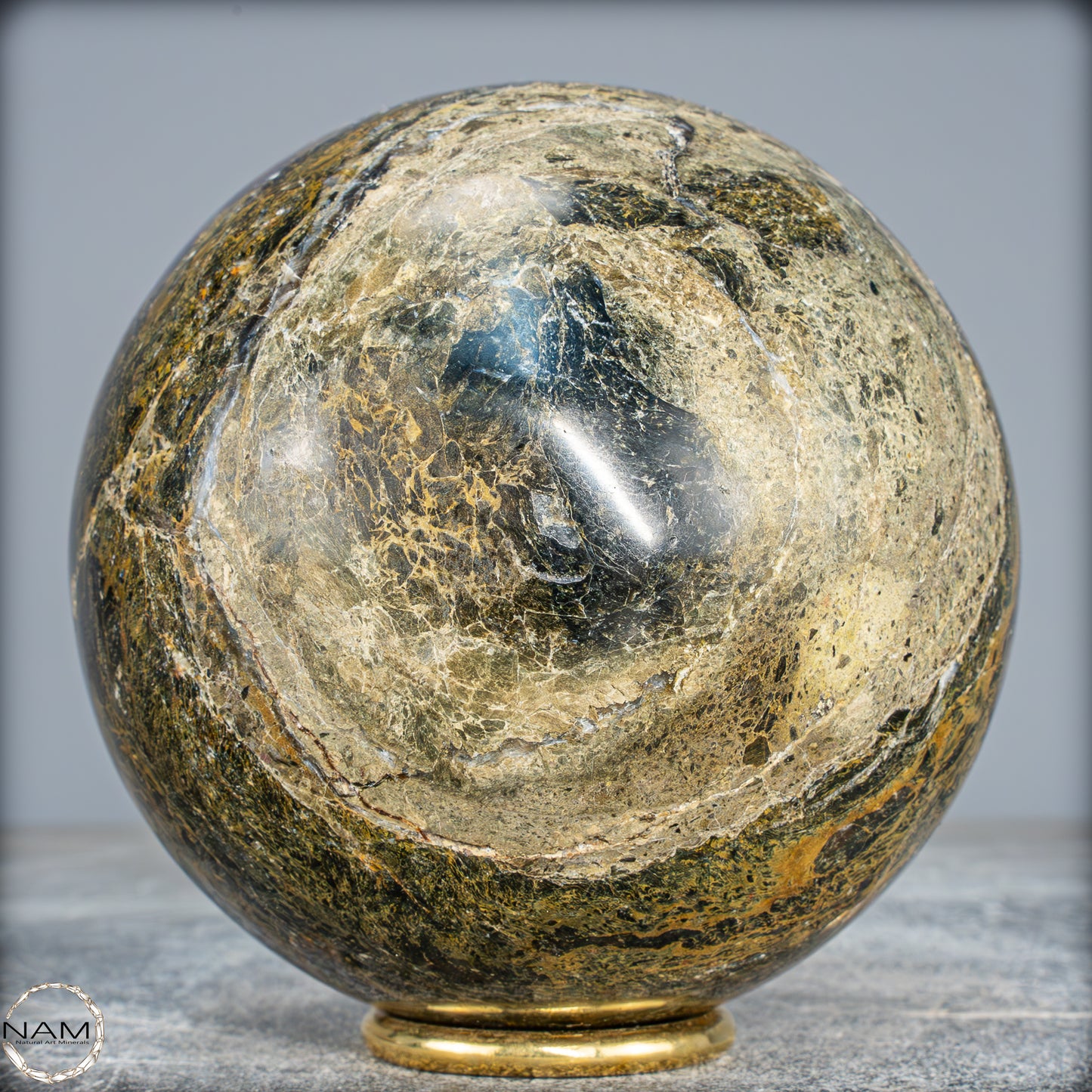 Natürliche Opal-Kristall Kugel aus Indonesien, selten - 1405,17g