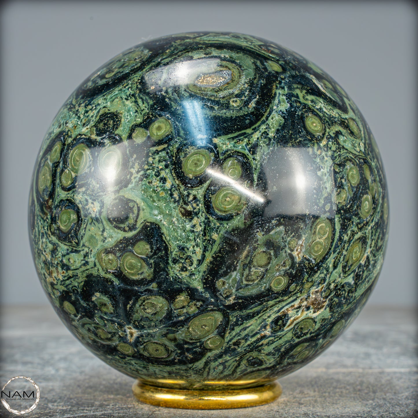 Natürliche Kambaba-Jaspis Kristall-Kugel - 1474,41g - 105mm