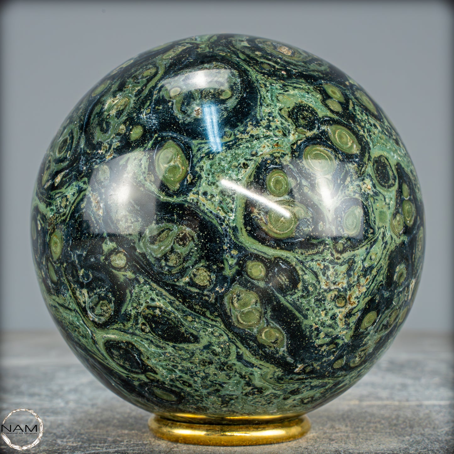 Natürliche Kambaba-Jaspis Kristall-Kugel - 1474,41g - 105mm