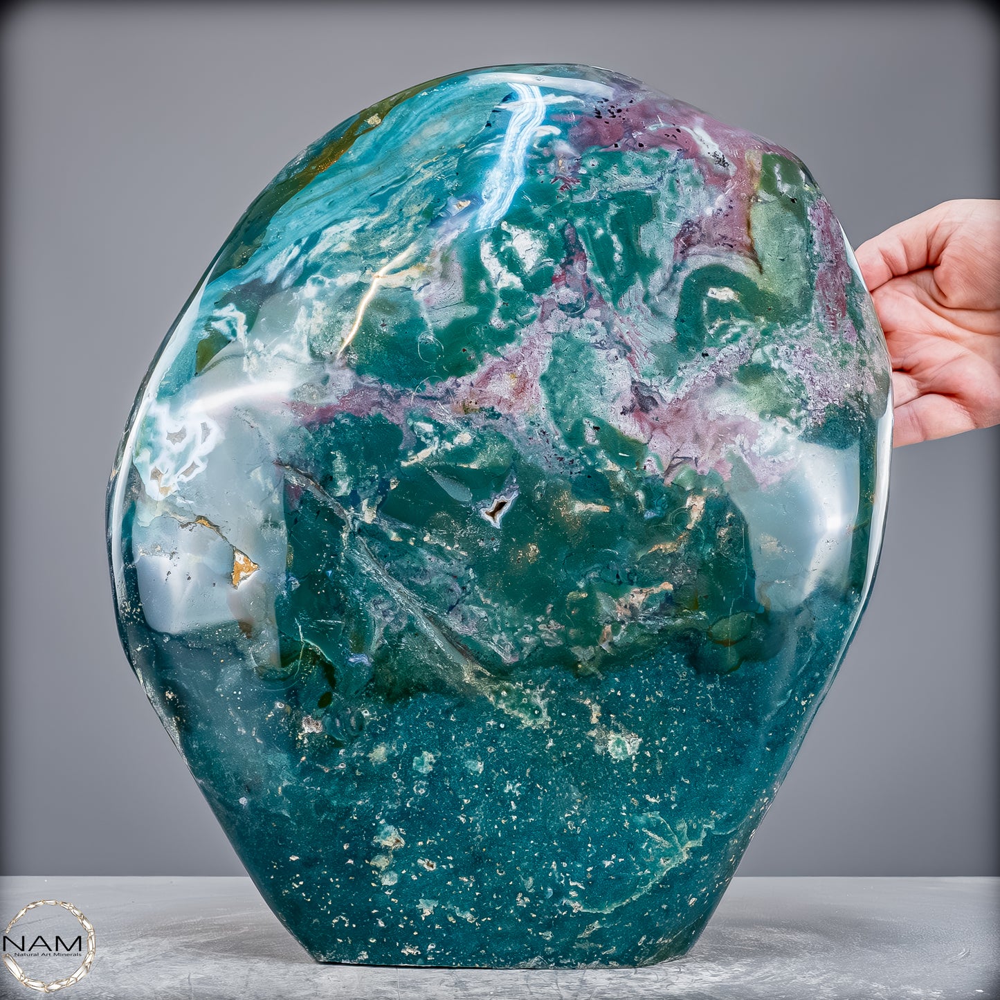 Sehr Große Natürliche Ocean Jaspis Kristall-Freiform - 24350,14g