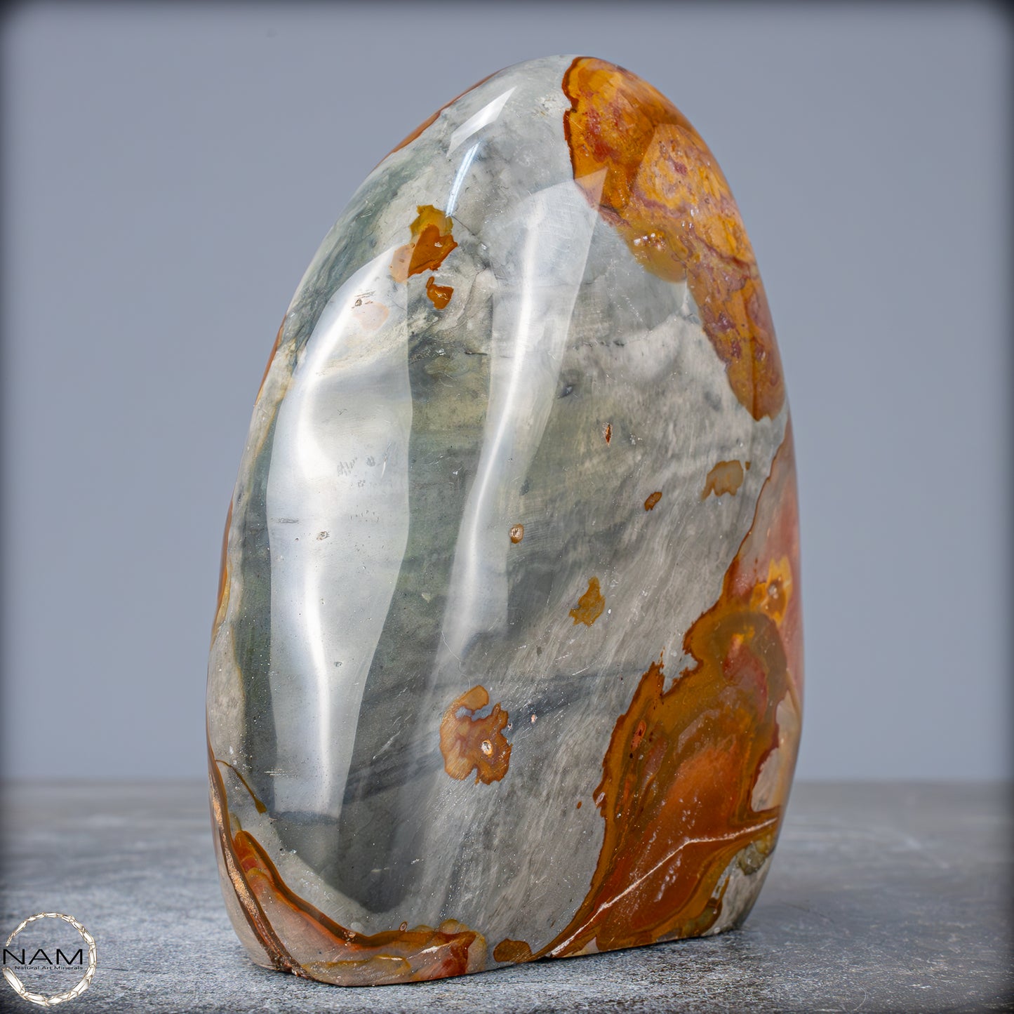 Natürliche Polychrome Jaspis Kristall-Freiform - 1380,42g