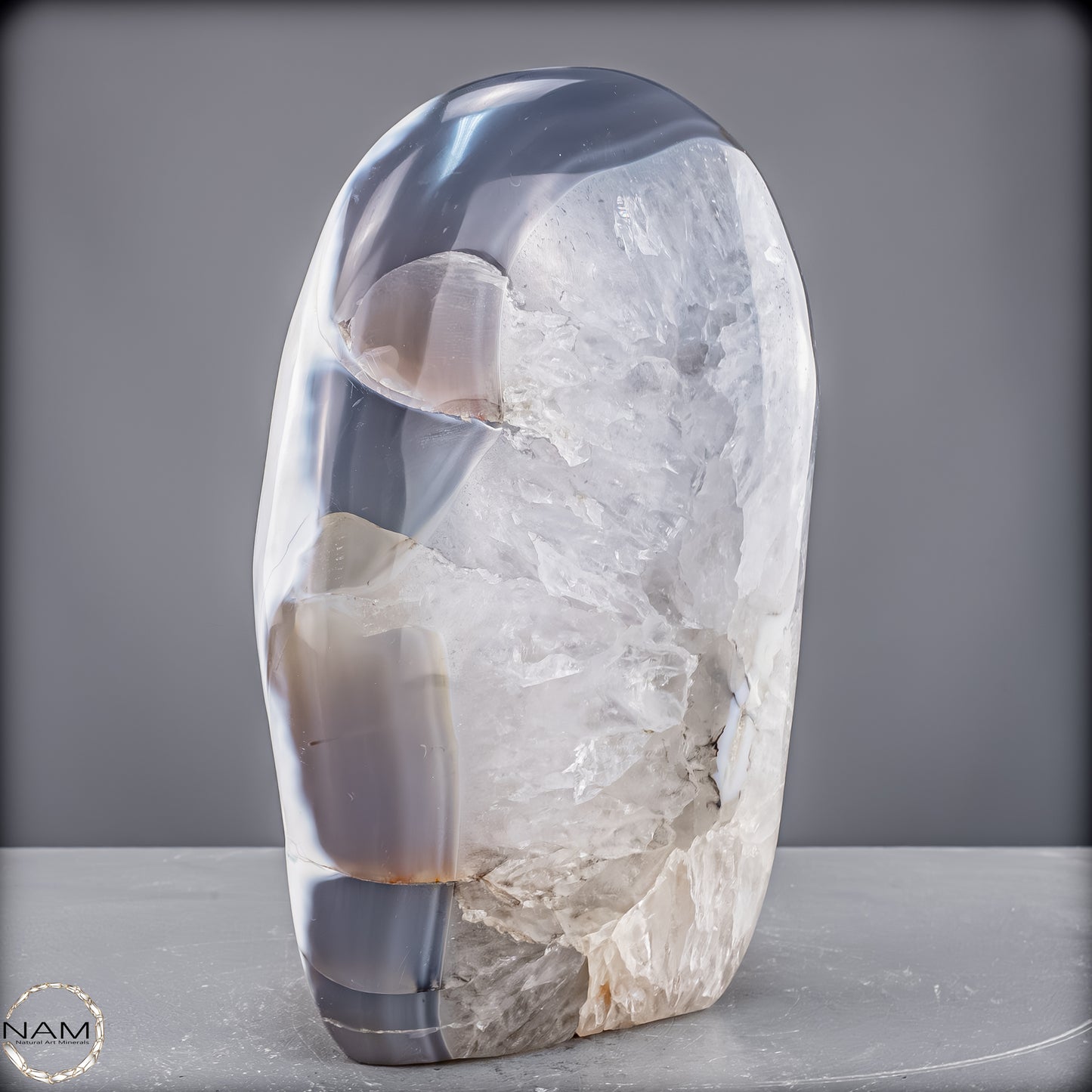 Natürliche Orca-Achat Kristall Freiform aus Brasilien - 4605,17 g