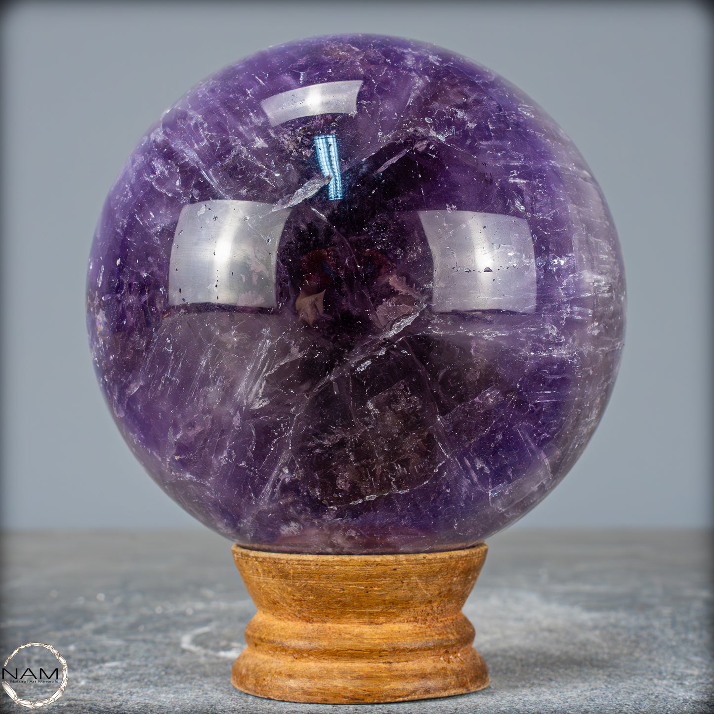 Natürliche Amethyst-Kristall Kugel, Brasilien - 1079,38g - 93mm