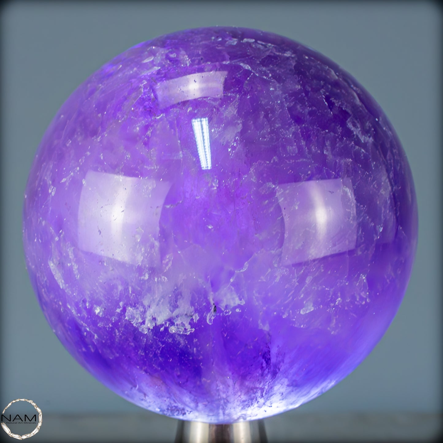 Natürliche Amethyst-Kristall Kugel, Brasilien - 1079,38g - 93mm