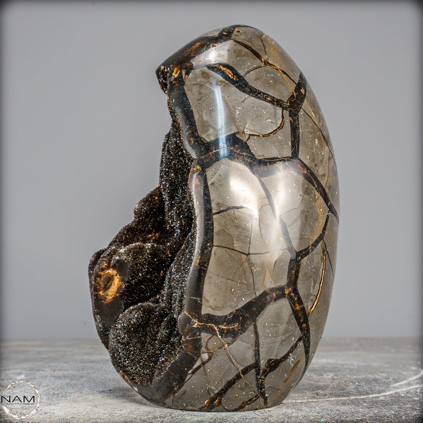 Natürliche Septarien Druse mit Calzit Kristallen, Spitzenqualität - 1846,15g