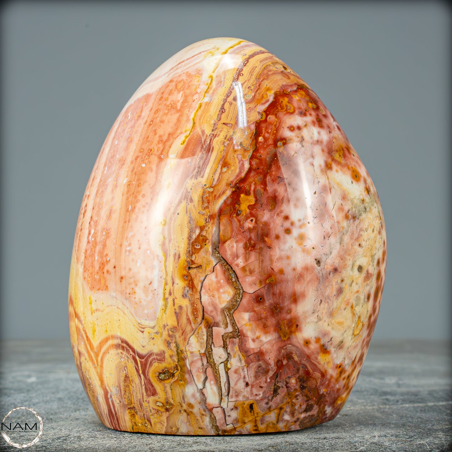 Natürliche Polychrome Jaspis Kristall-Freiform - 1139,92g
