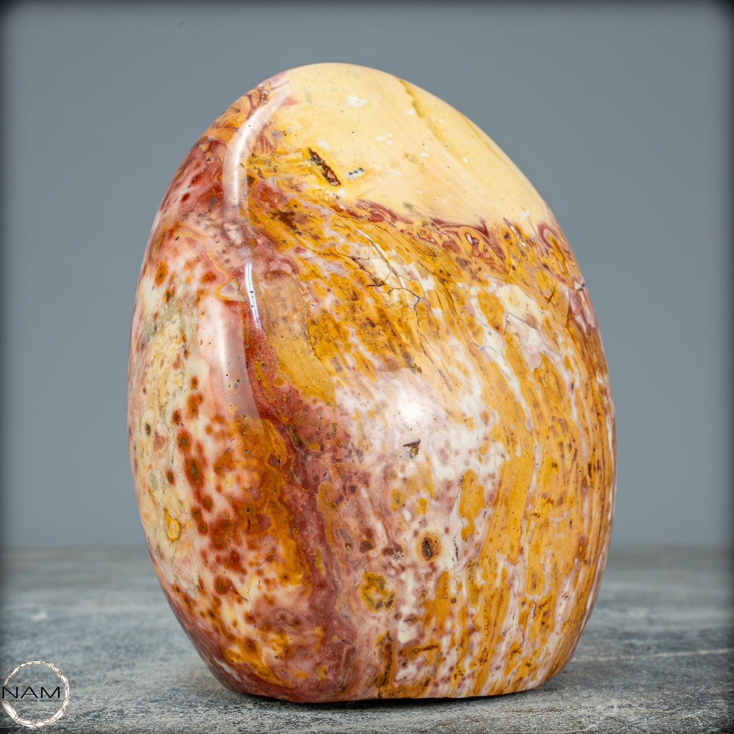 Natürliche Polychrome Jaspis Kristall-Freiform - 1139,92g