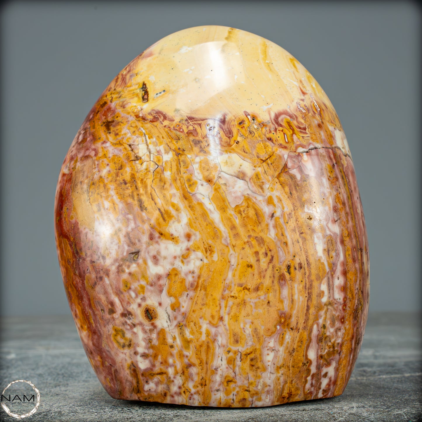 Natürliche Polychrome Jaspis Kristall-Freiform - 1139,92g