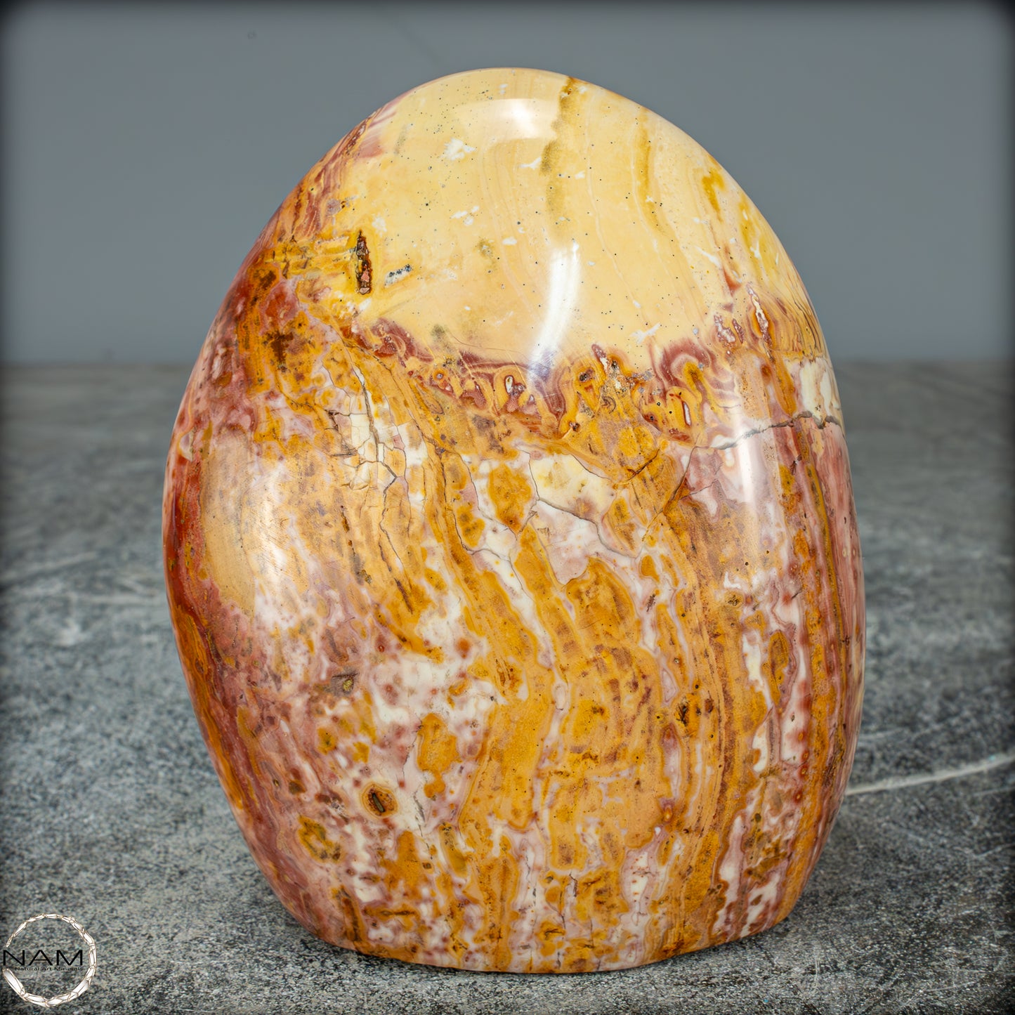 Natürliche Polychrome Jaspis Kristall-Freiform - 1139,92g
