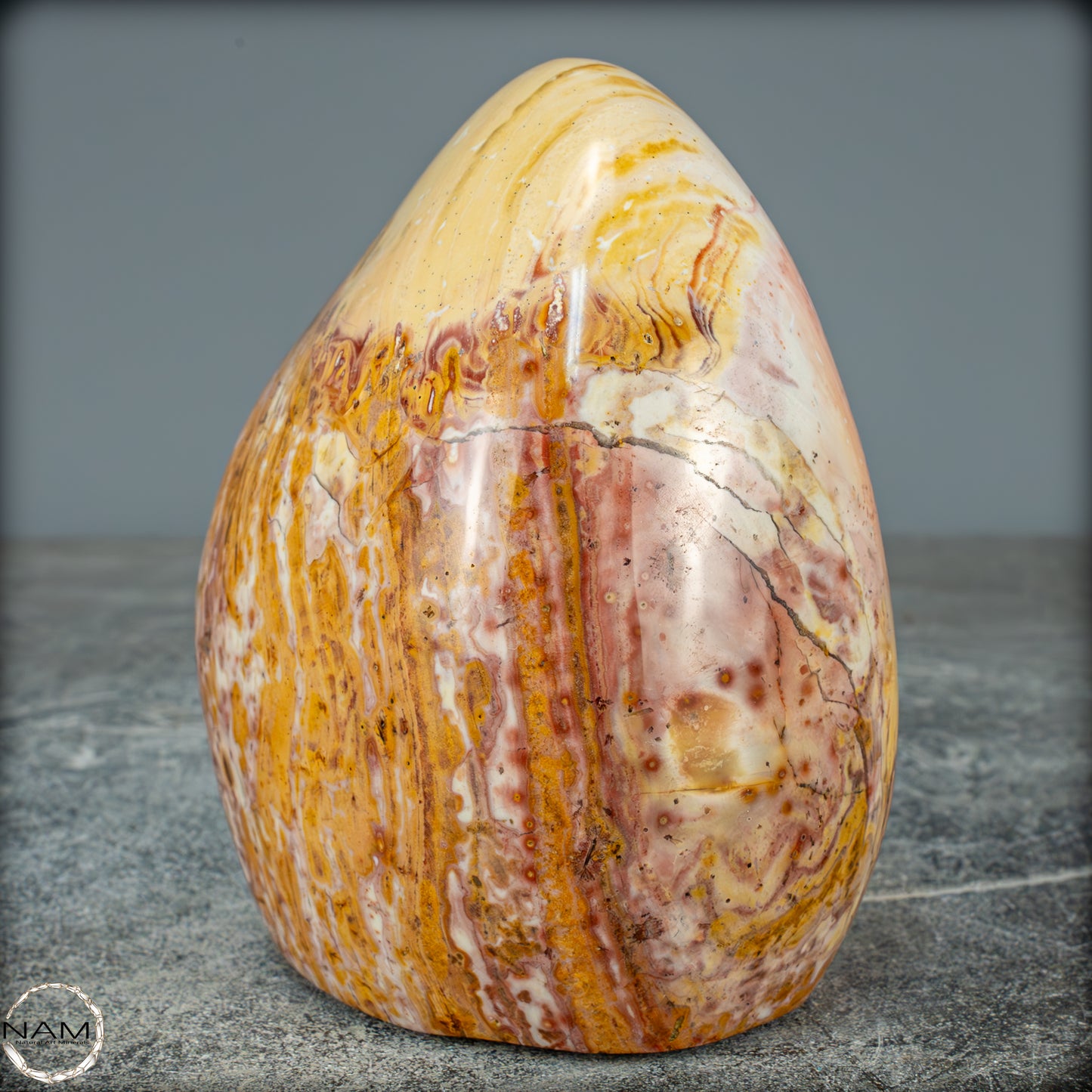 Natürliche Polychrome Jaspis Kristall-Freiform - 1139,92g