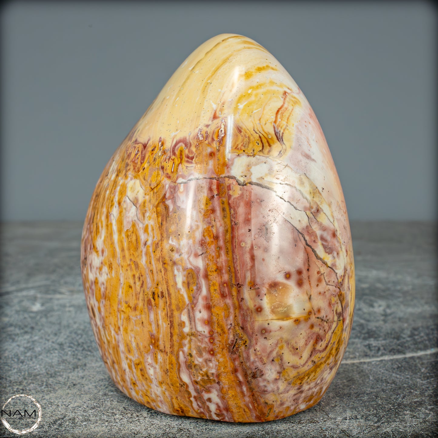 Natürliche Polychrome Jaspis Kristall-Freiform - 1139,92g