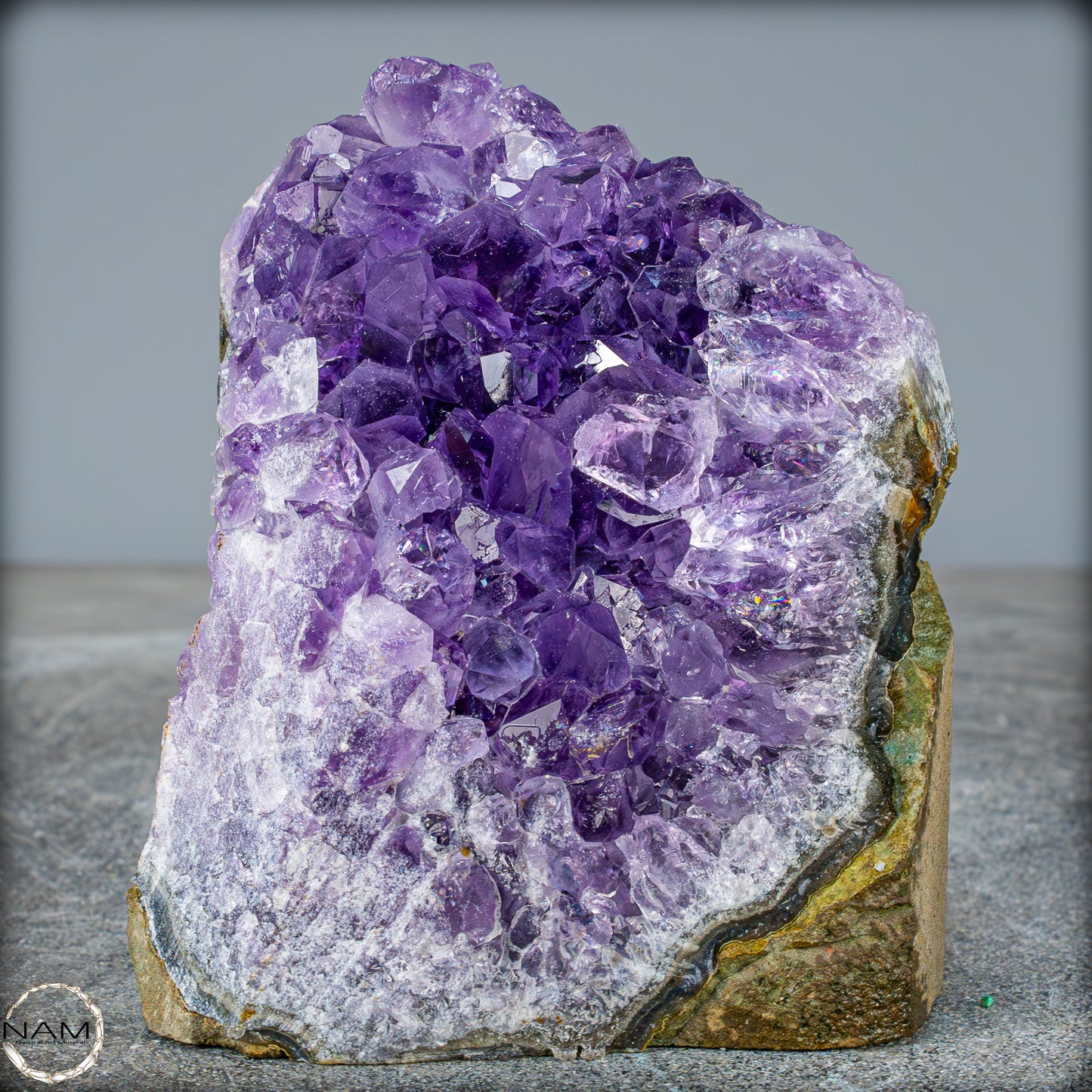 Natürliche Amethyst-Kristall Druse - 773,69g