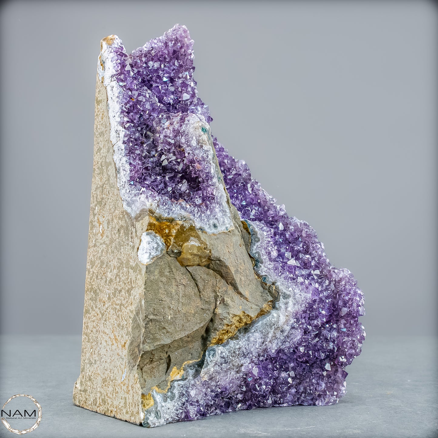 Natürliche Amethyst-Kristall Druse - 870,88g