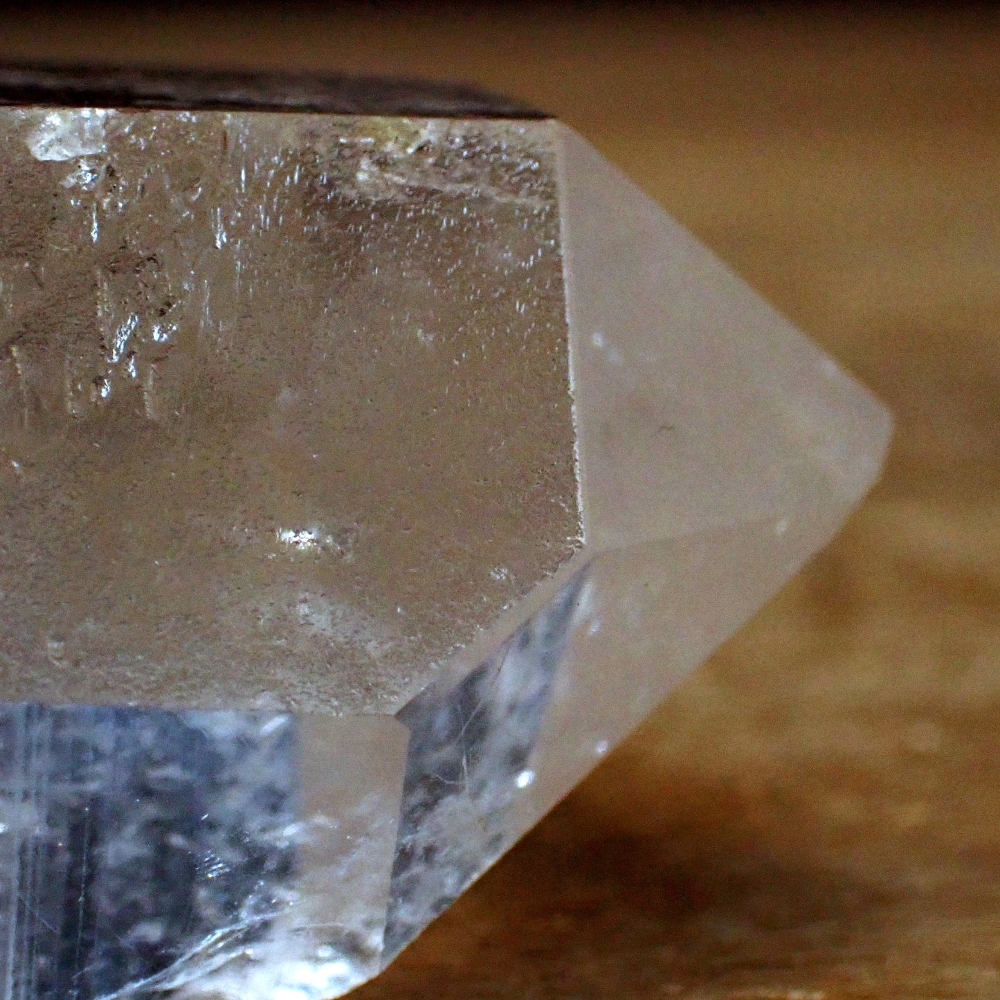 Natürliche Seltene Zwillings-Quarzspitze, sehr selten - 174,11g